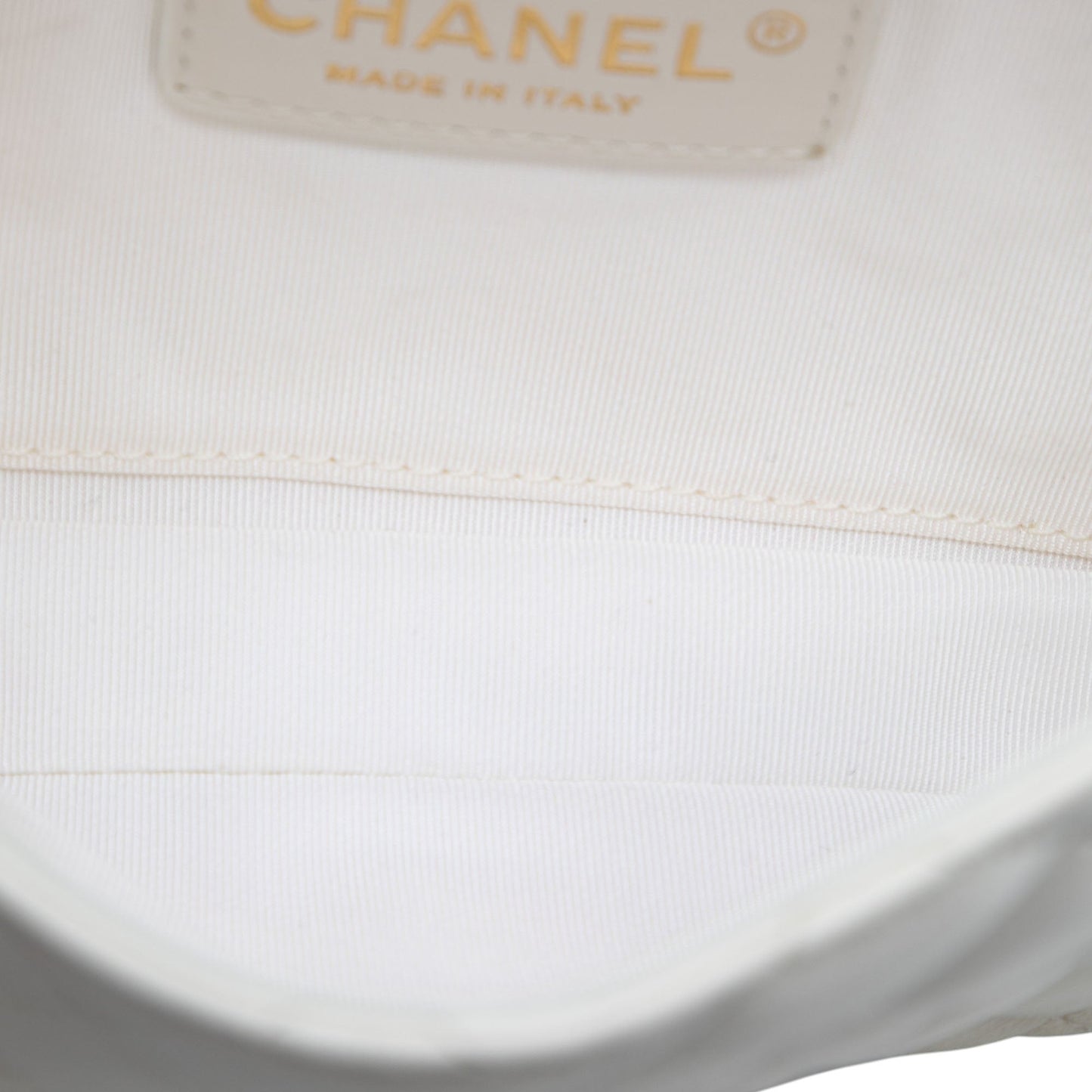 Chanel CC Quilted Lambskin Side Packs Flap