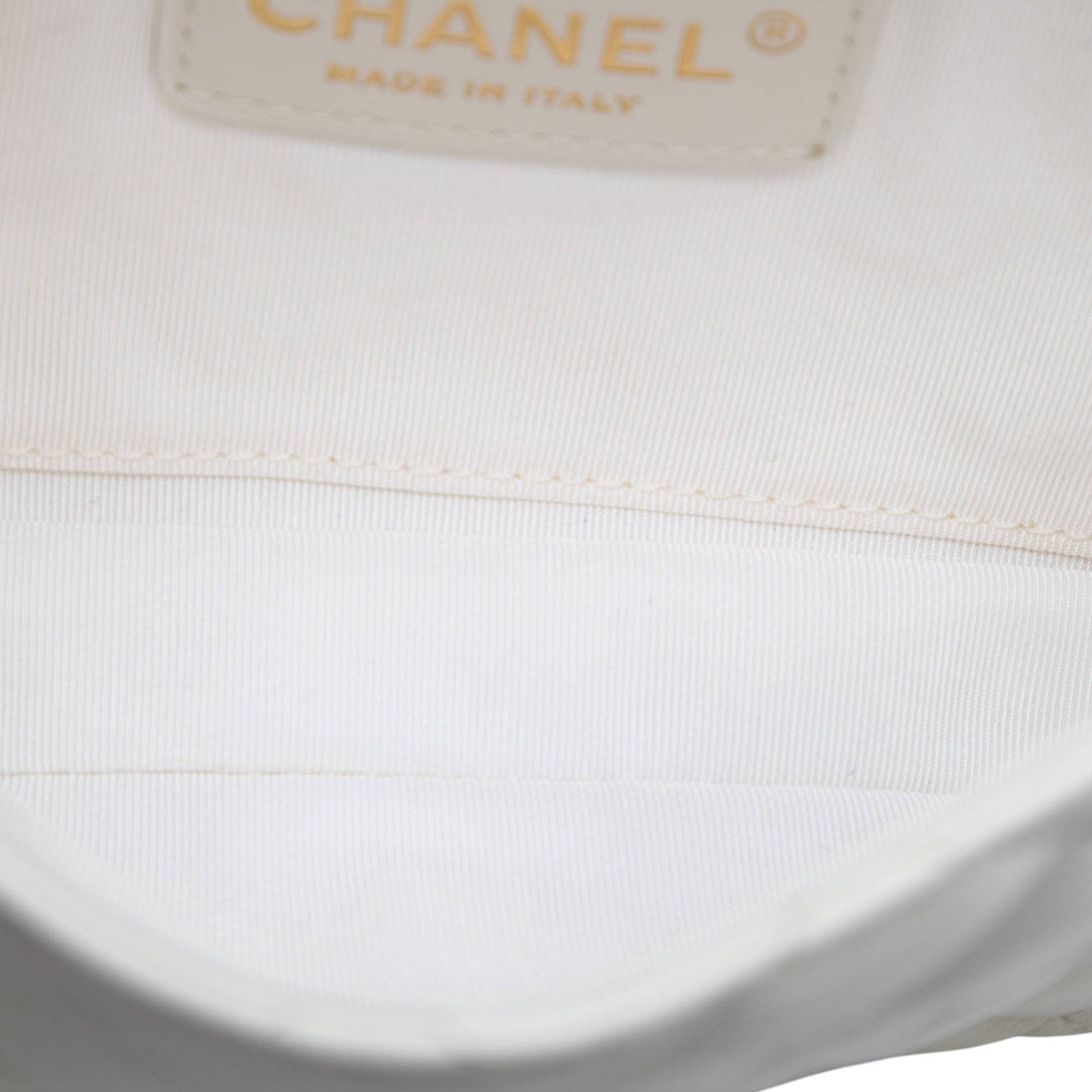 Chanel CC Quilted Lambskin Side Packs Flap
