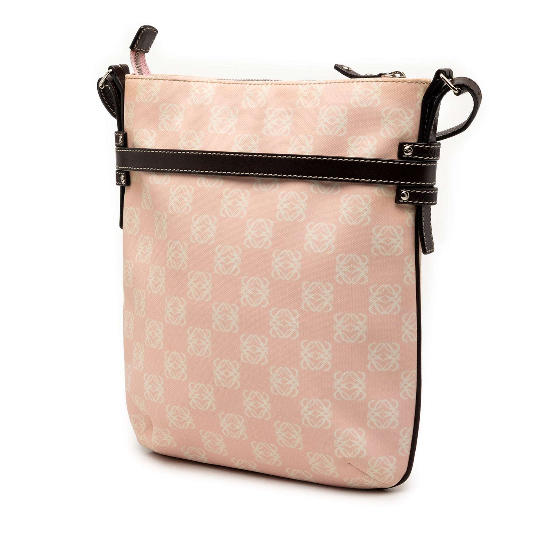 Anagram Coated Canvas Crossbody
