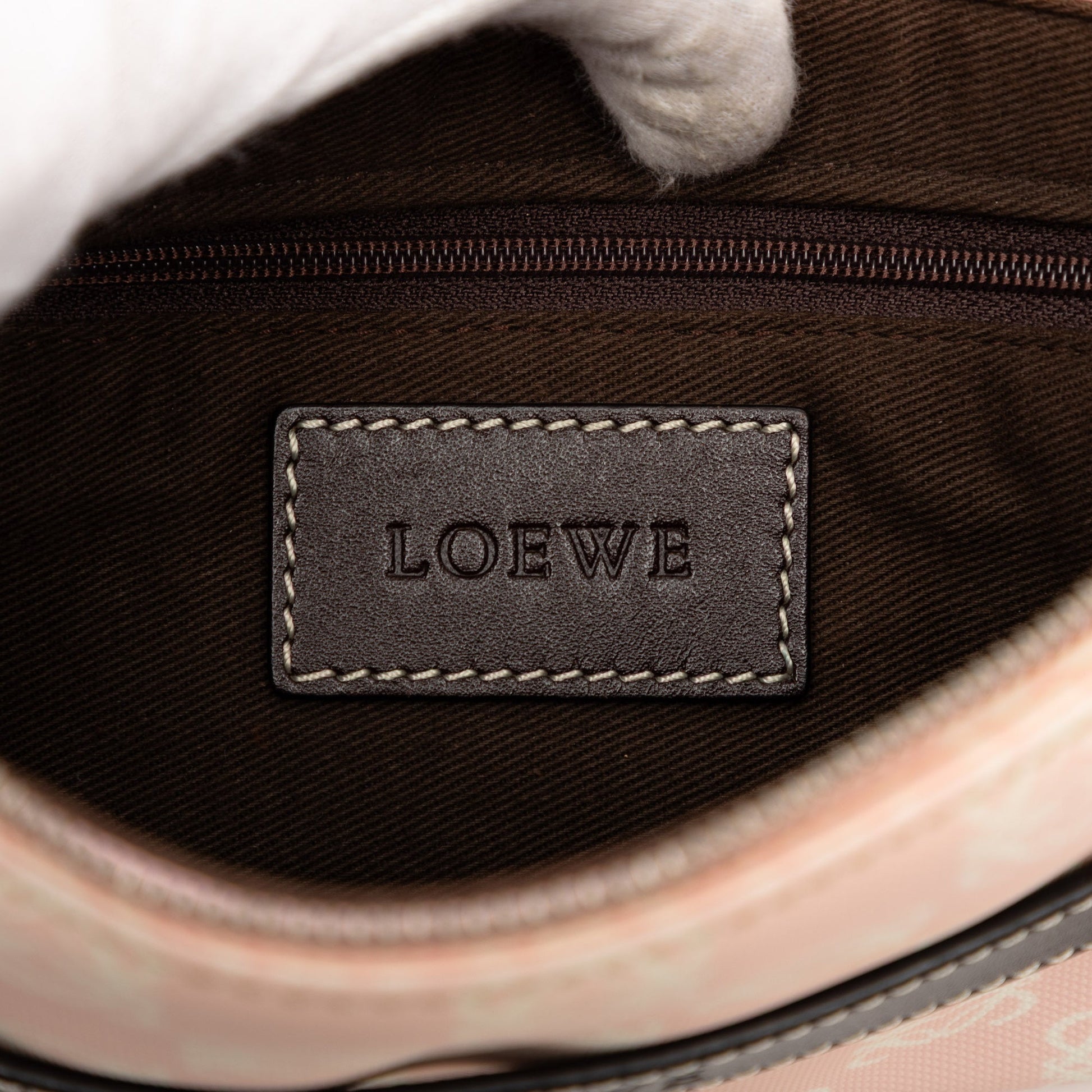 Anagram Coated Canvas Crossbody