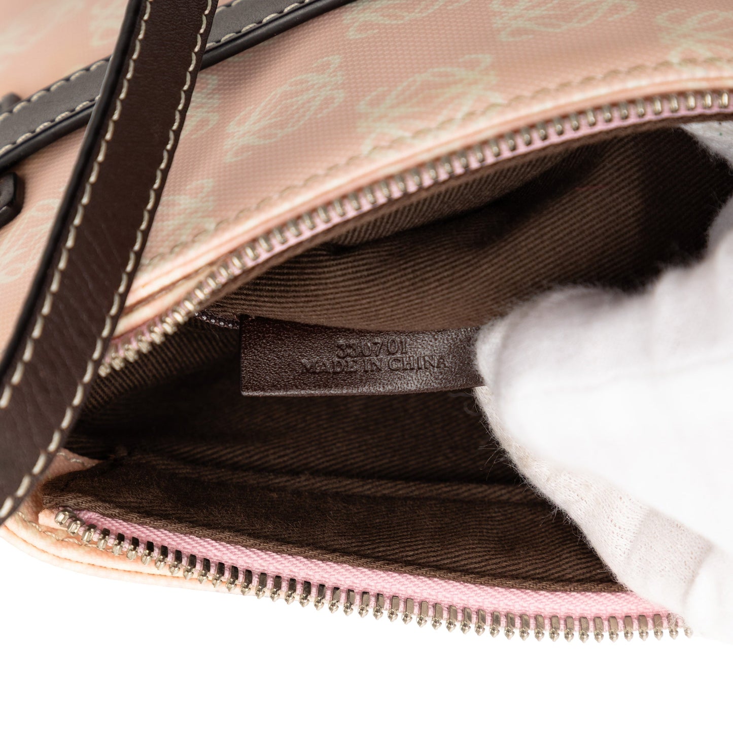Anagram Coated Canvas Crossbody