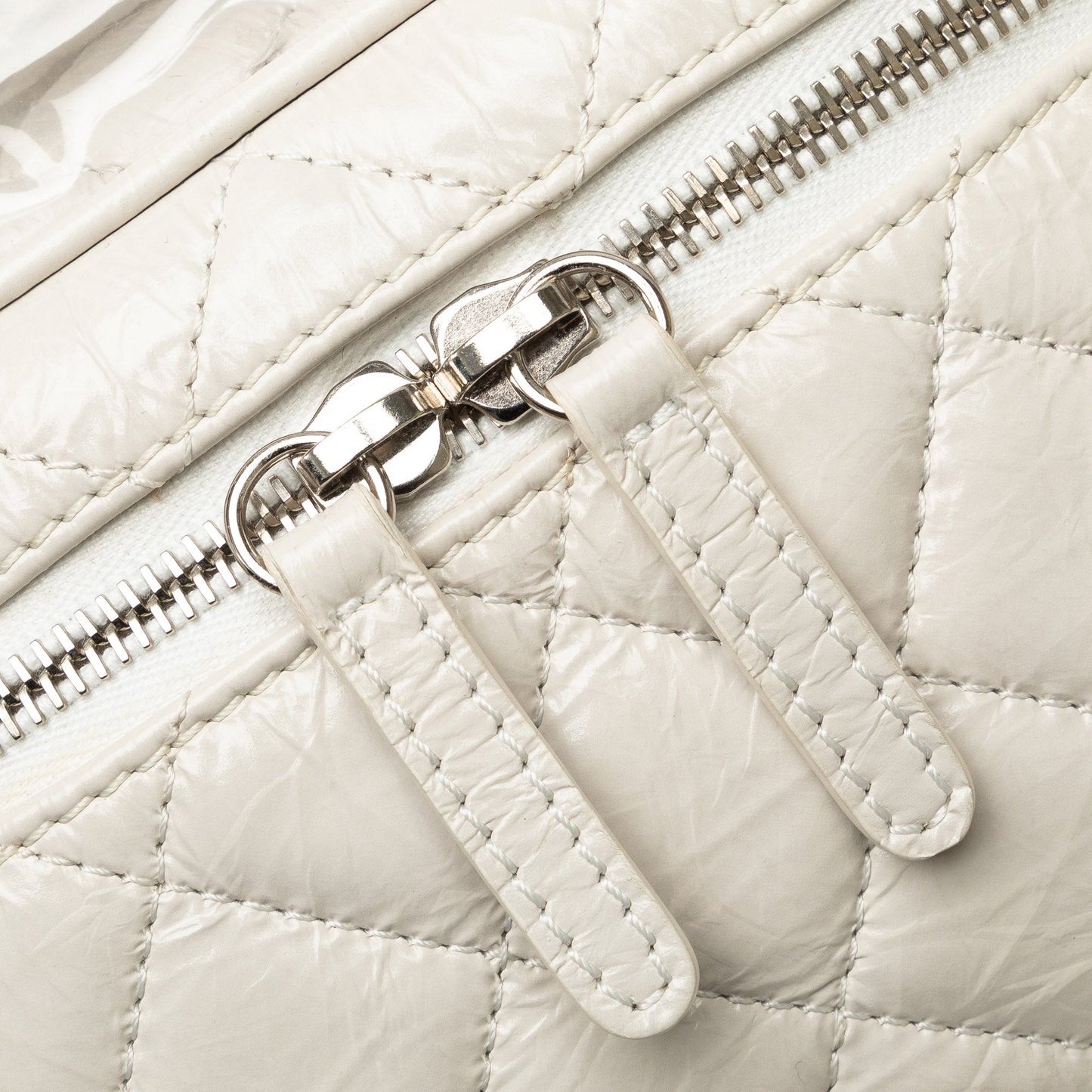 Chanel Quilted Lambskin and PVC Aquarium Backpack