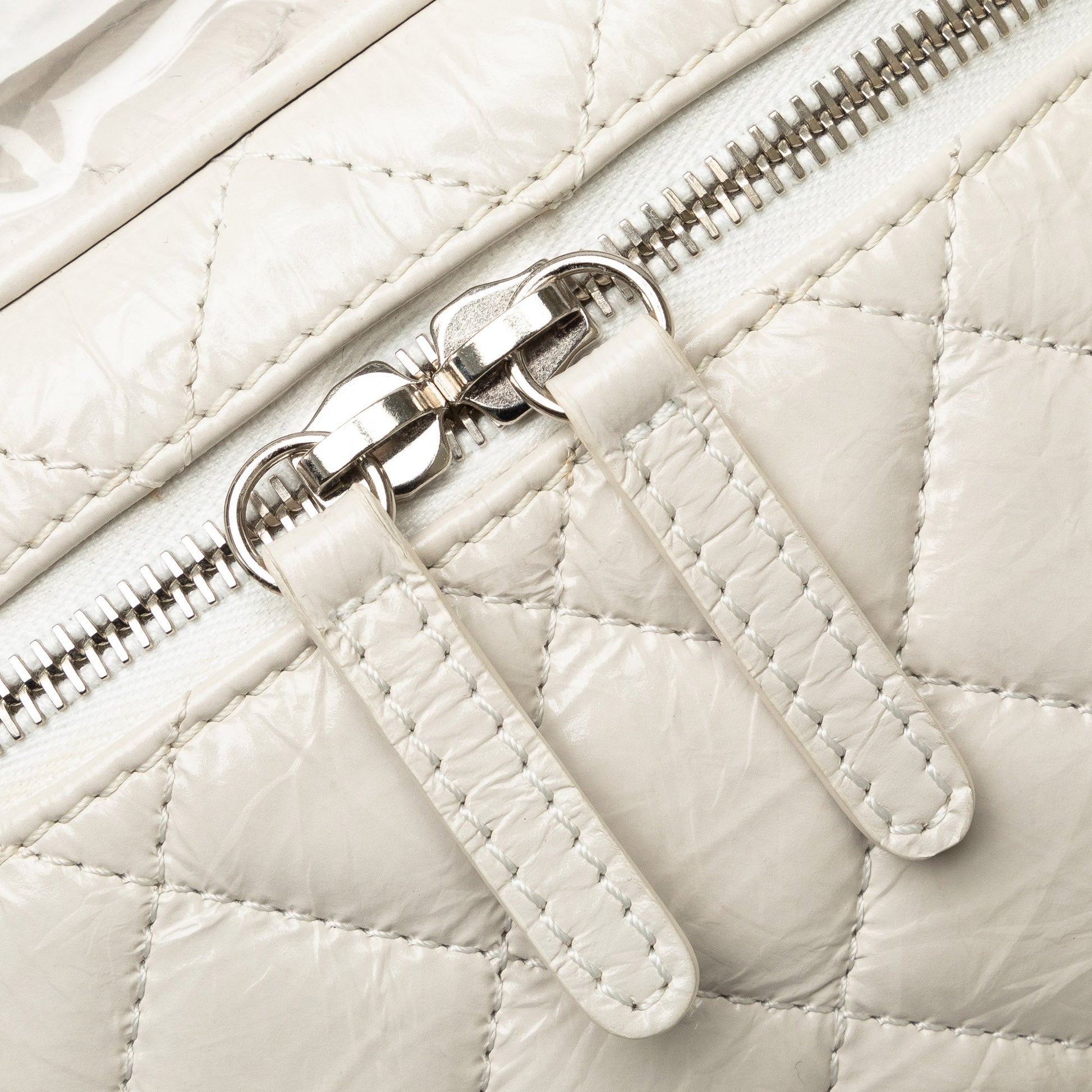 Chanel Quilted Lambskin and PVC Aquarium Backpack