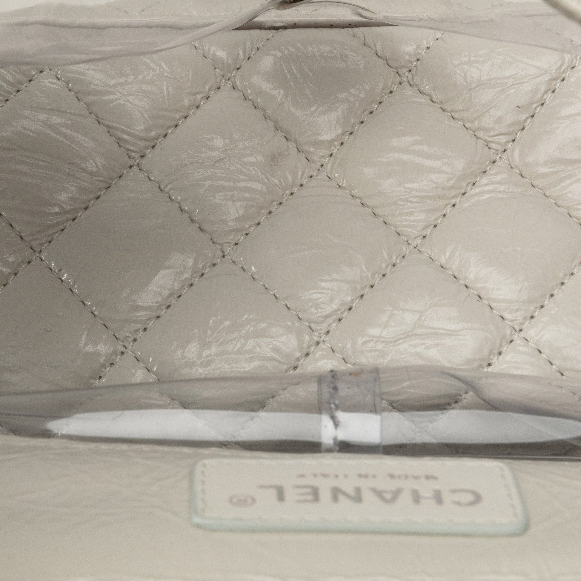 Chanel Quilted Lambskin and PVC Aquarium Backpack