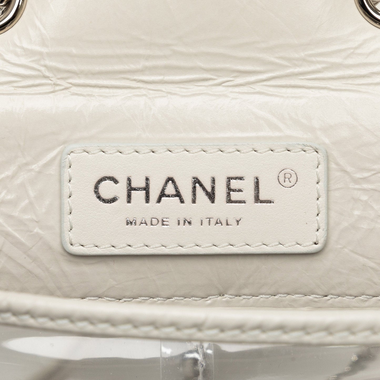 Chanel Quilted Lambskin and PVC Aquarium Backpack