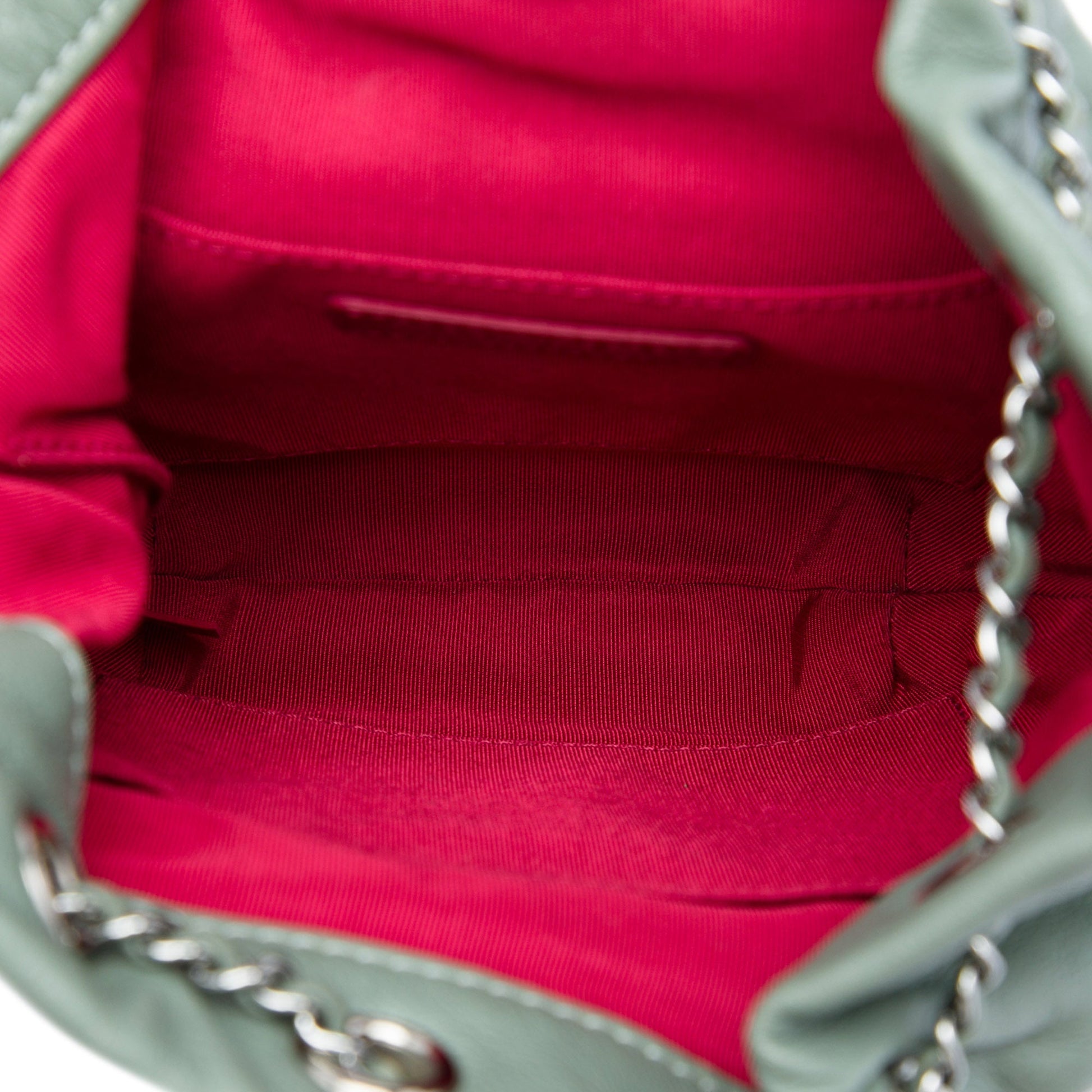 Chanel Small Bicolor Quilted Calfskin Gabrielle Bucket Bag