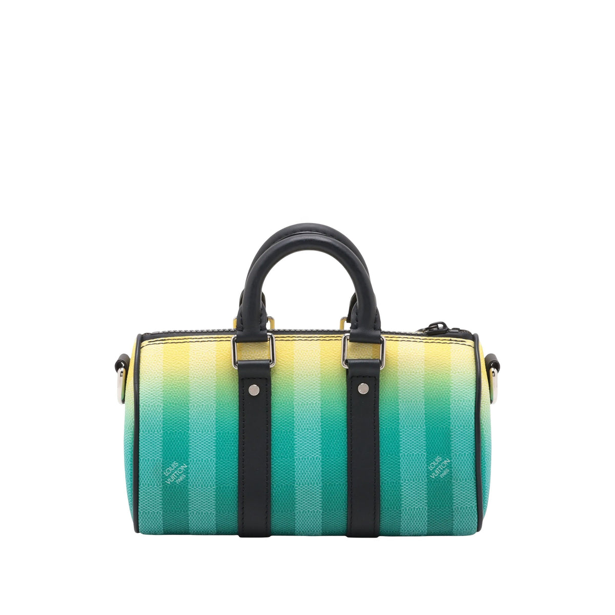 Louis Vuitton Damier Stripe Keepall Bandouliere XS — Green