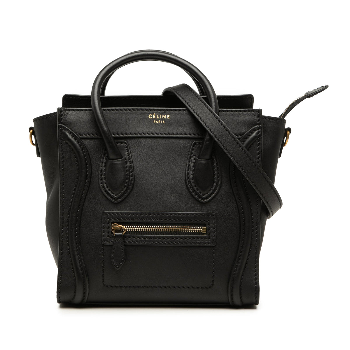 Celine Nano Smooth Calfskin Luggage Tote
