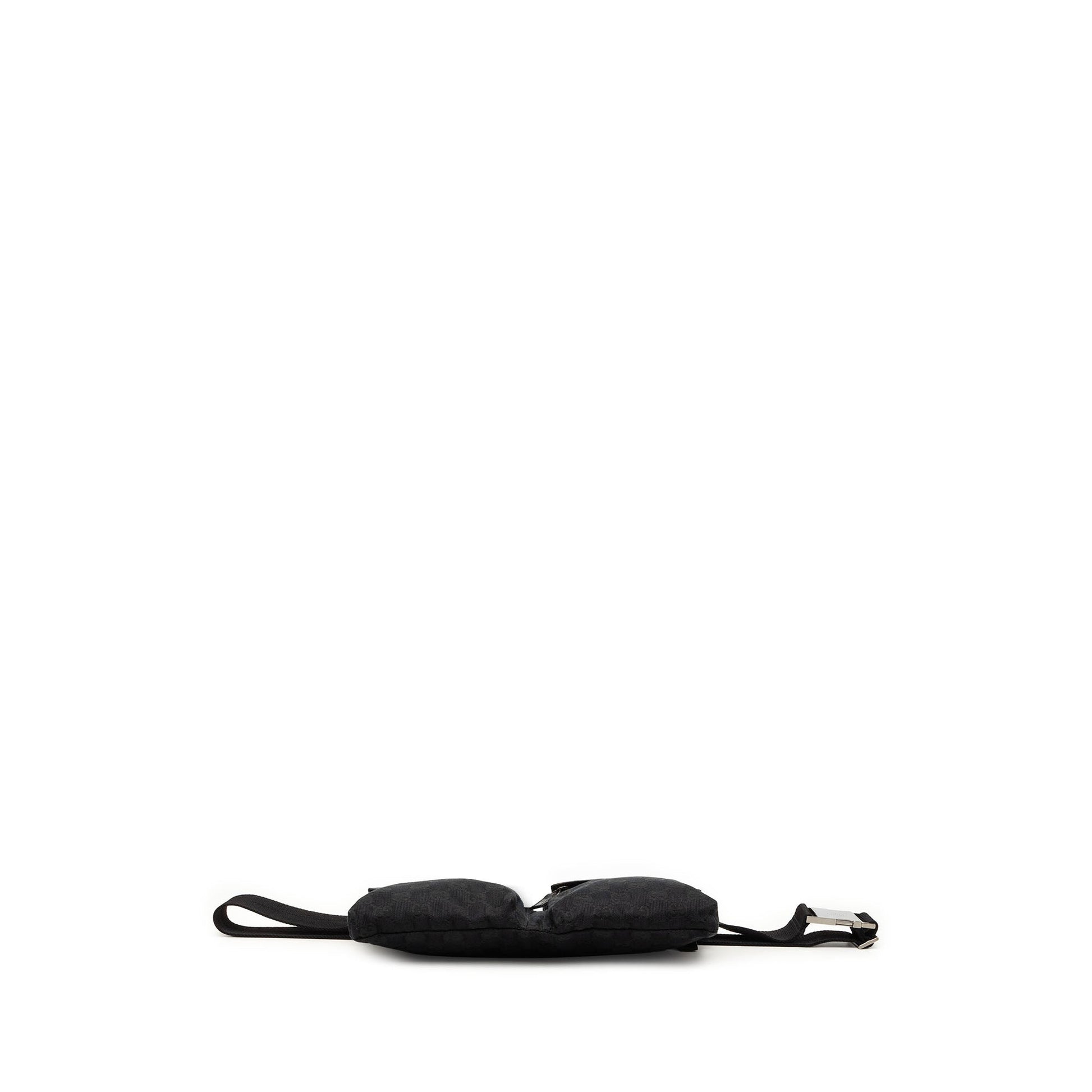 Gucci GG Canvas Double Pocket Belt Bag