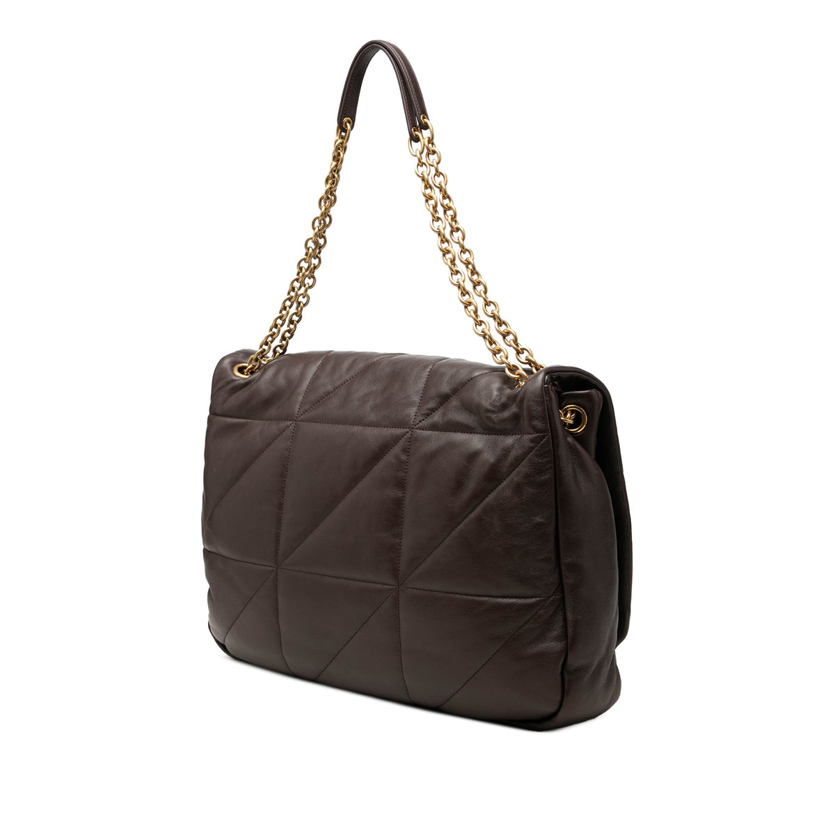 Saint Laurent Large Quilted Lambskin Jamie 4.3 Shoulder Bag — Brown