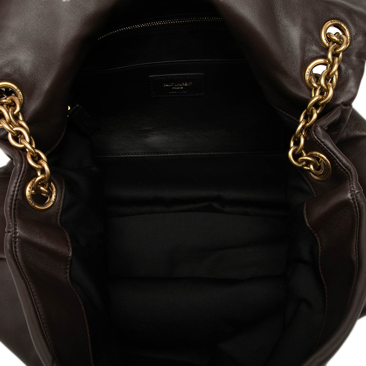 Saint Laurent Large Quilted Lambskin Jamie 4.3 Shoulder Bag — Brown