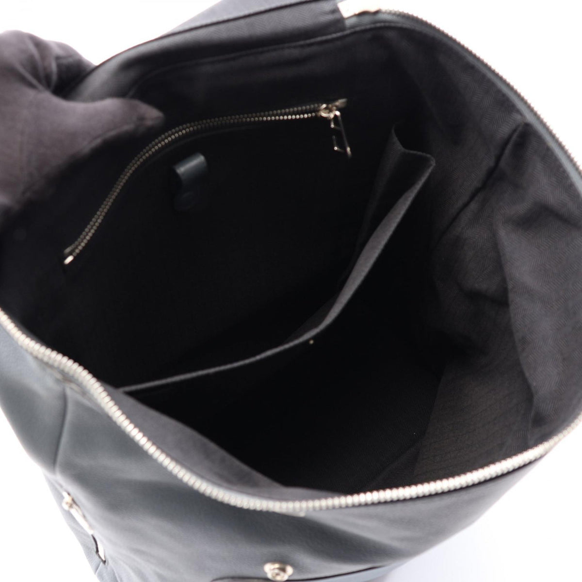LOEWE Large Leather Goya Backpack — Blue