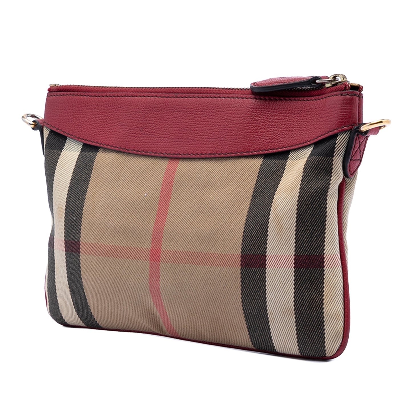 Burberry House Check Canvas Derby Peyton Crossbody
