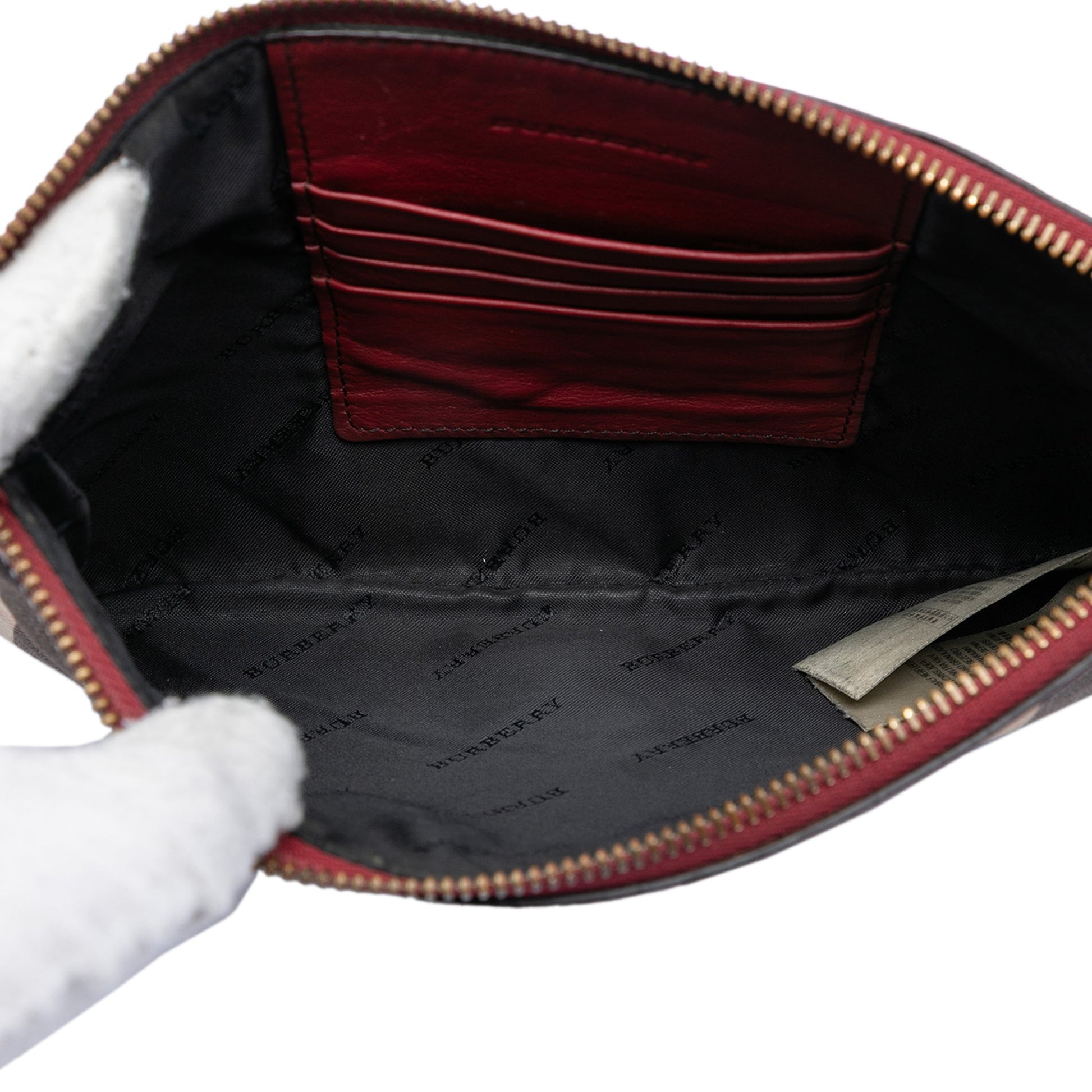 Burberry House Check Canvas Derby Peyton Crossbody