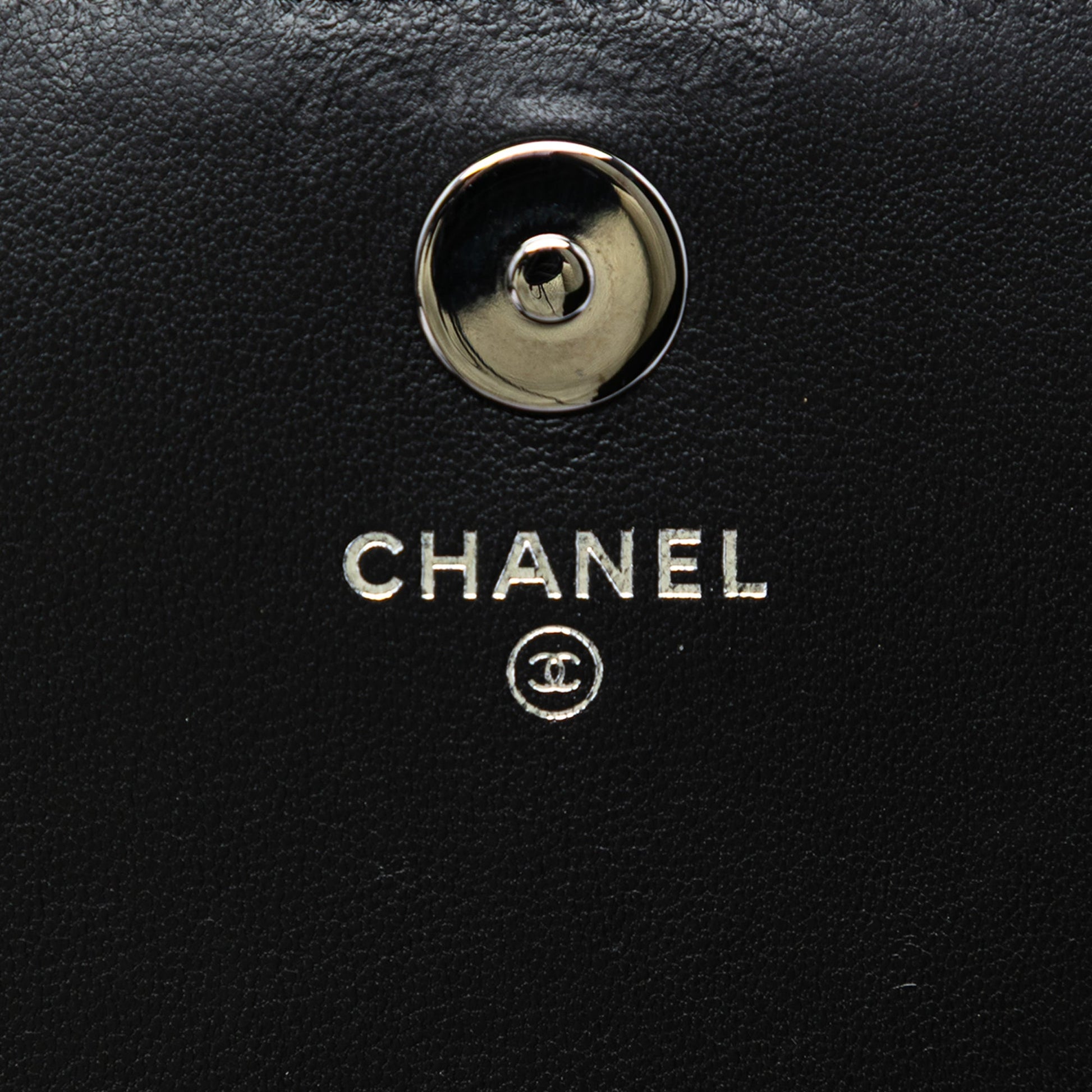 Chanel Quilted Lambskin Boy Wallet On Chain