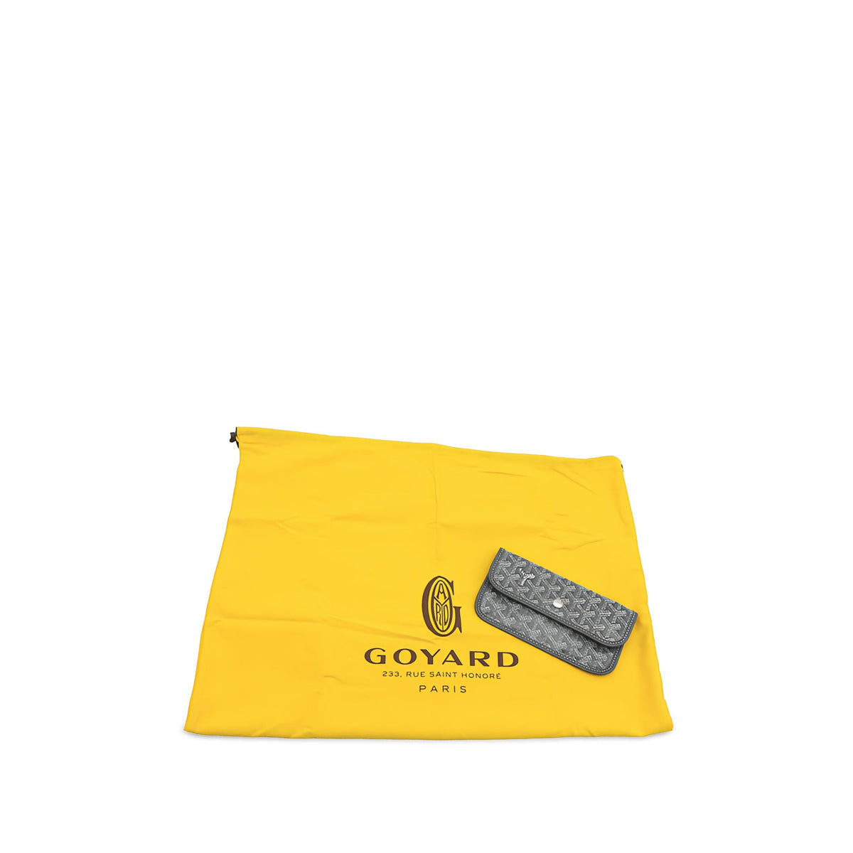 Goyard Goyardine Saint Louis PM — Gray