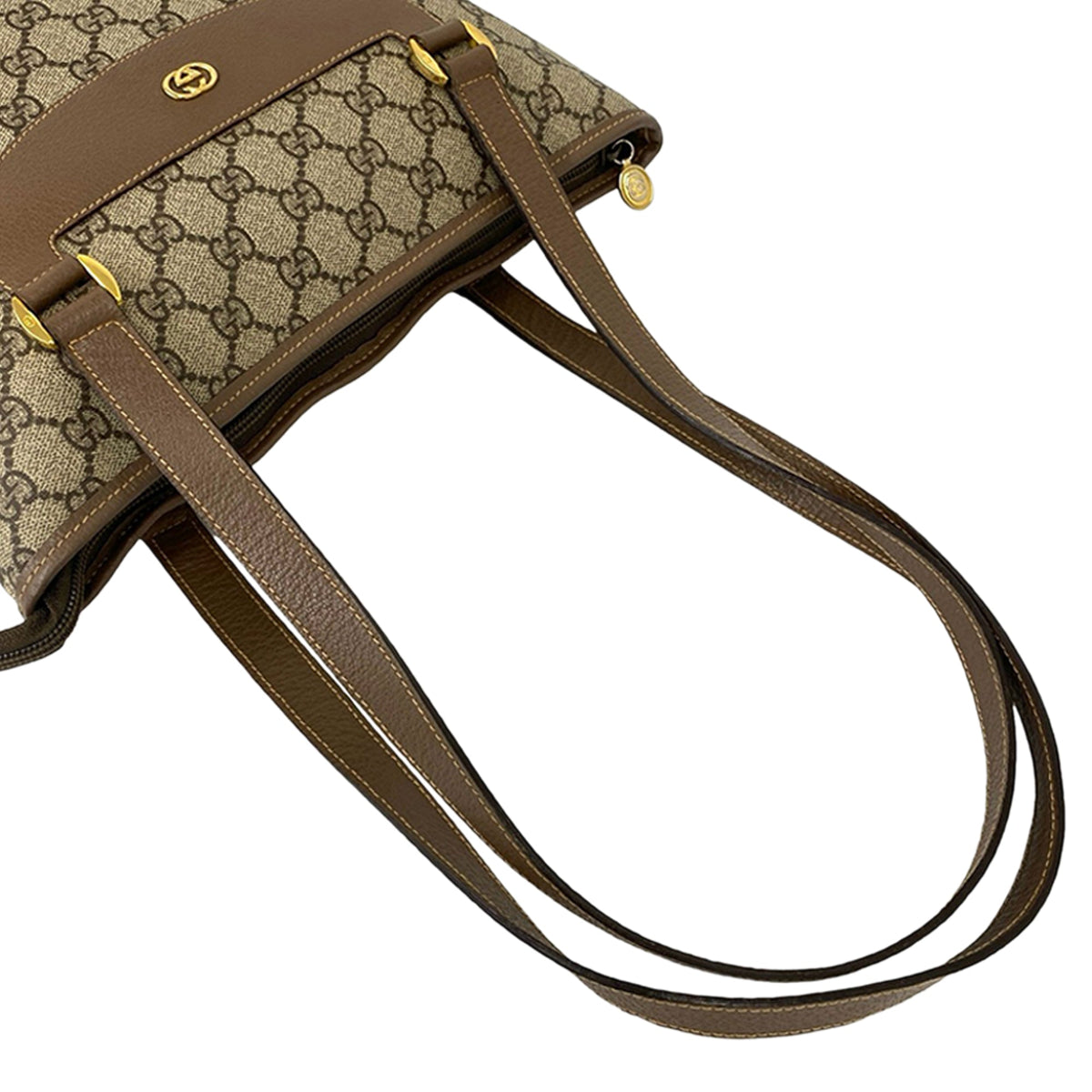 Gucci GG Supreme Tote — Beige