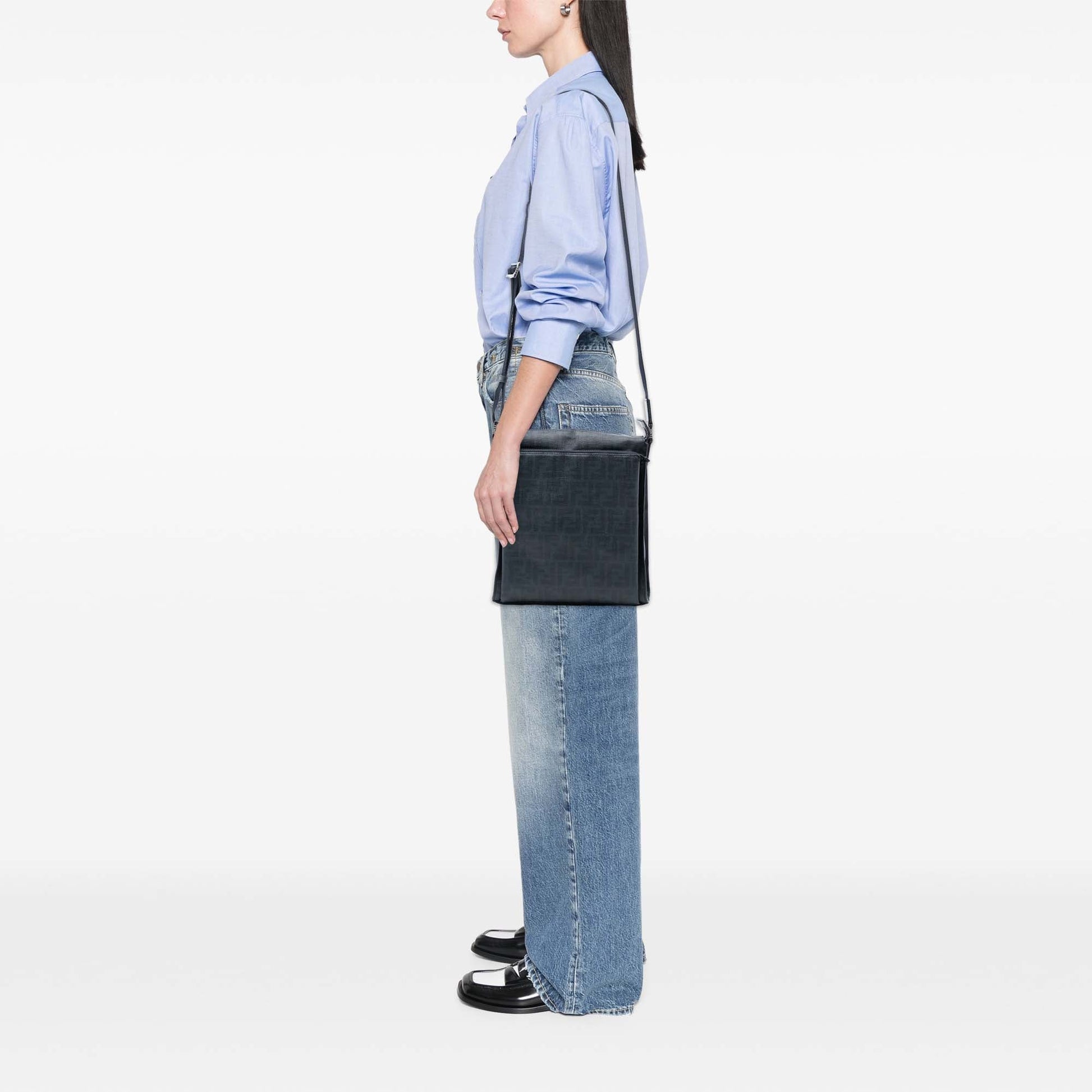 Fendi Zucca Spalmati Crossbody