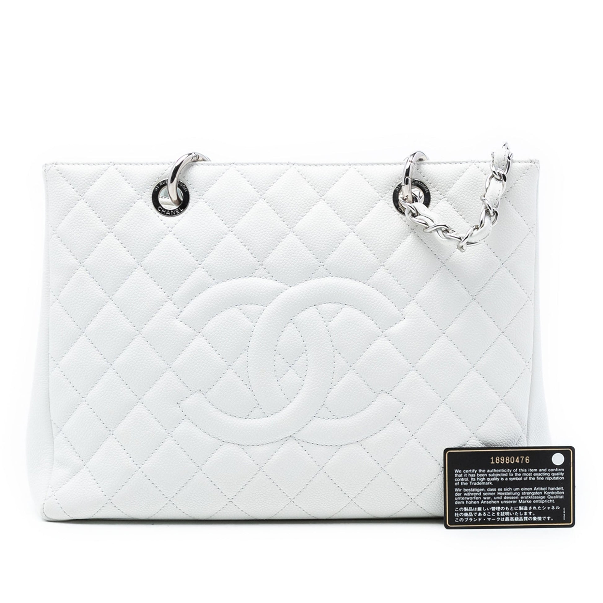 Chanel Caviar Grand Shopping Tote