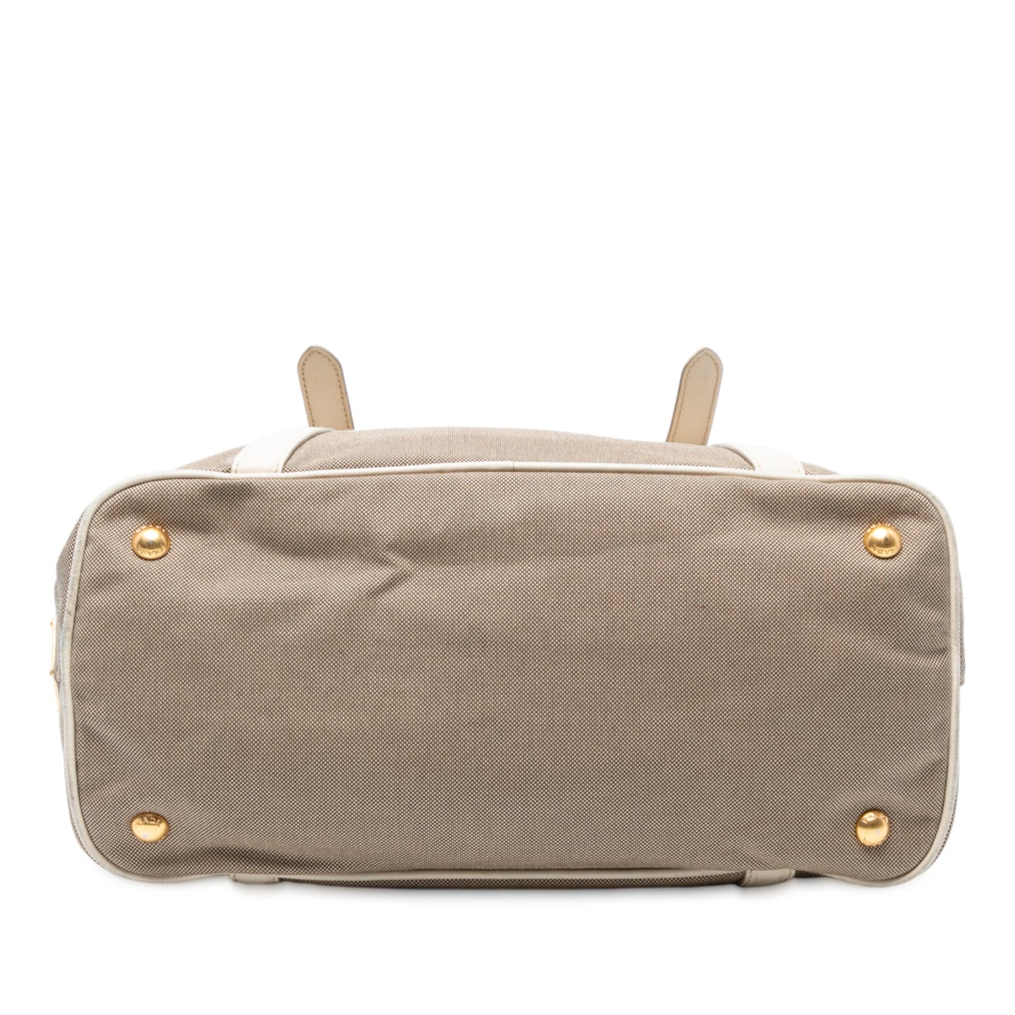 Prada Canvas Canapa Logo Satchel