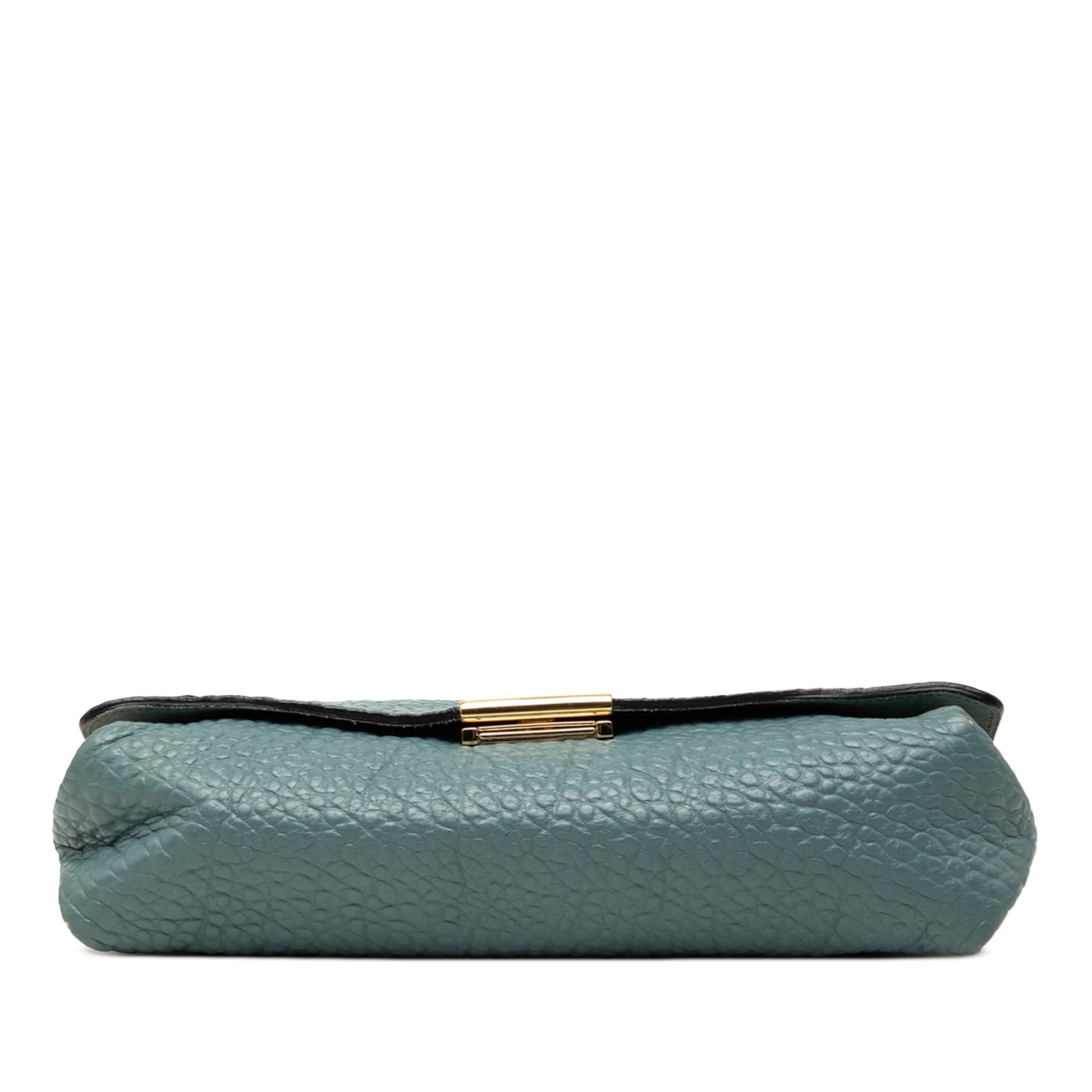 Burberry Medium Grained Calfskin Mildenhall Crossbody