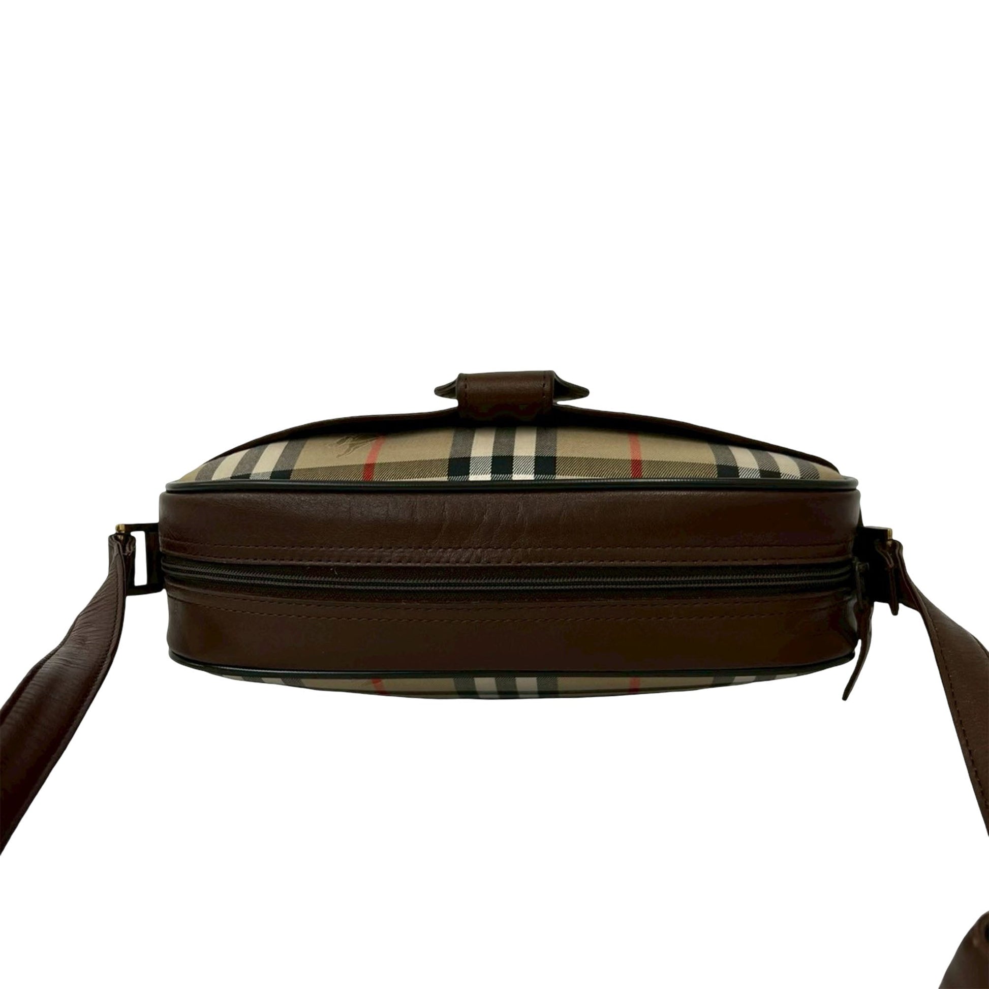 Burberry Nova Check Canvas Crossbody