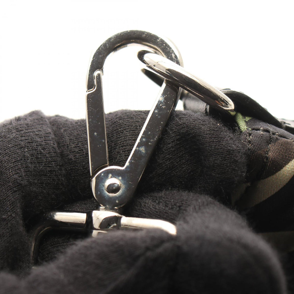 Fendi Nylon Camouflage Convertible Baguette