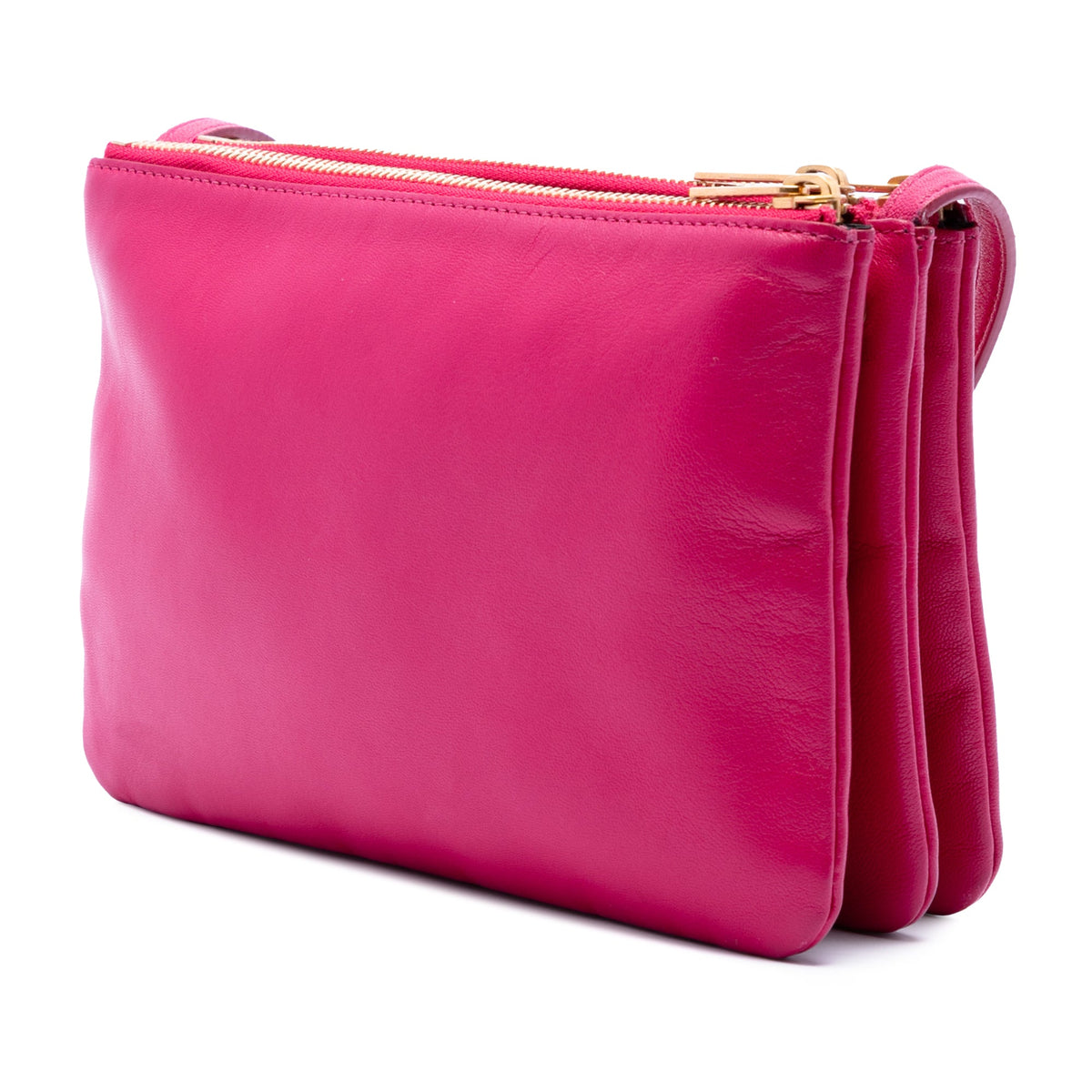 Celine Small Lambskin Trio Crossbody