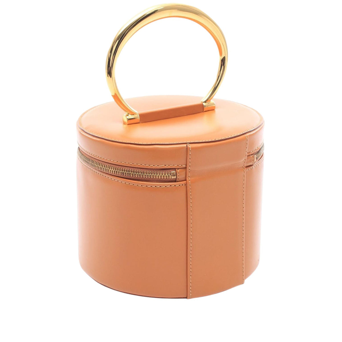 Celine Leather Vanity Bag — Brown