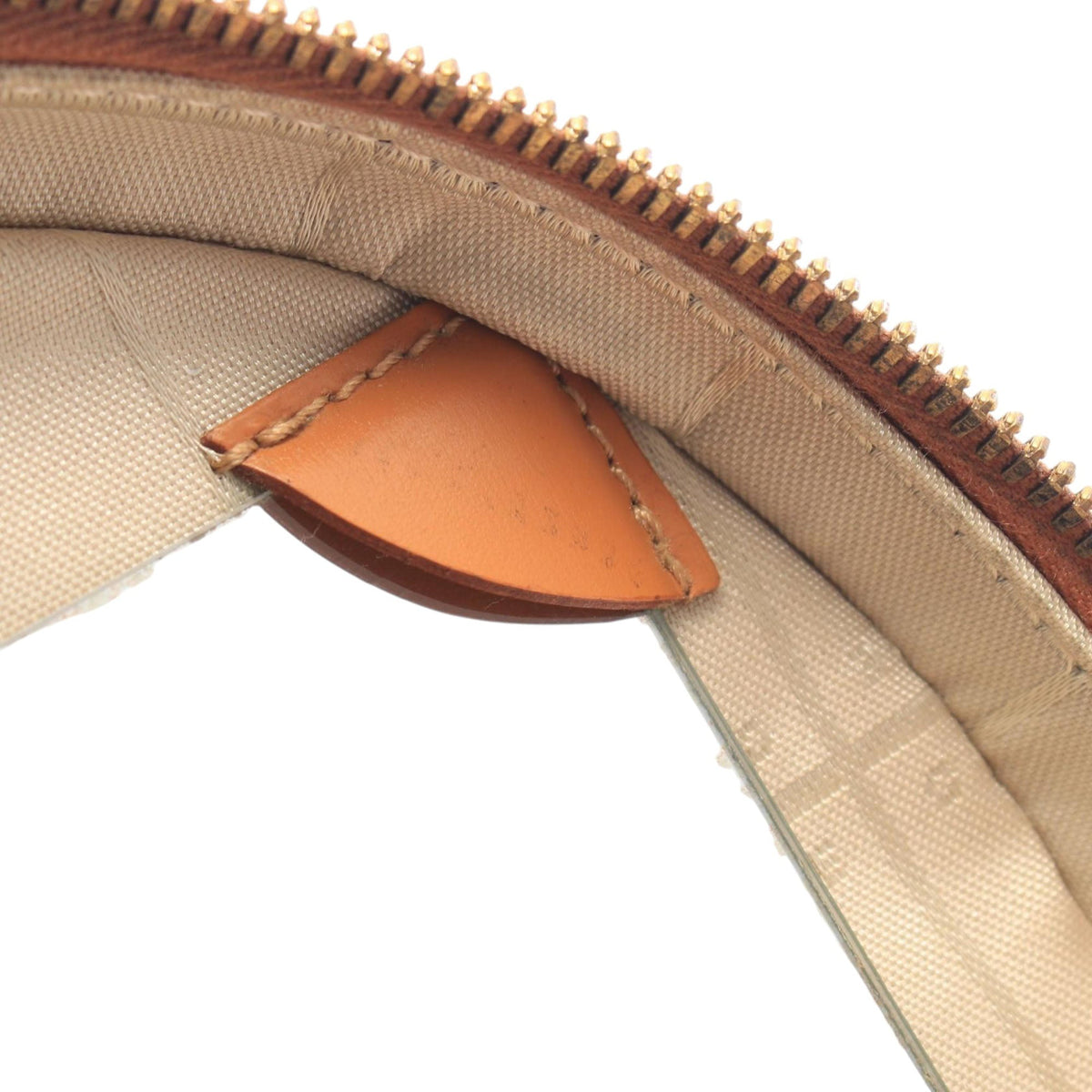 Celine Leather Vanity Bag — Brown