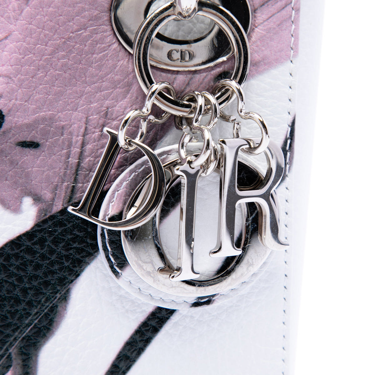 Dior Mini Deerskin Floral Printed Lady Dior