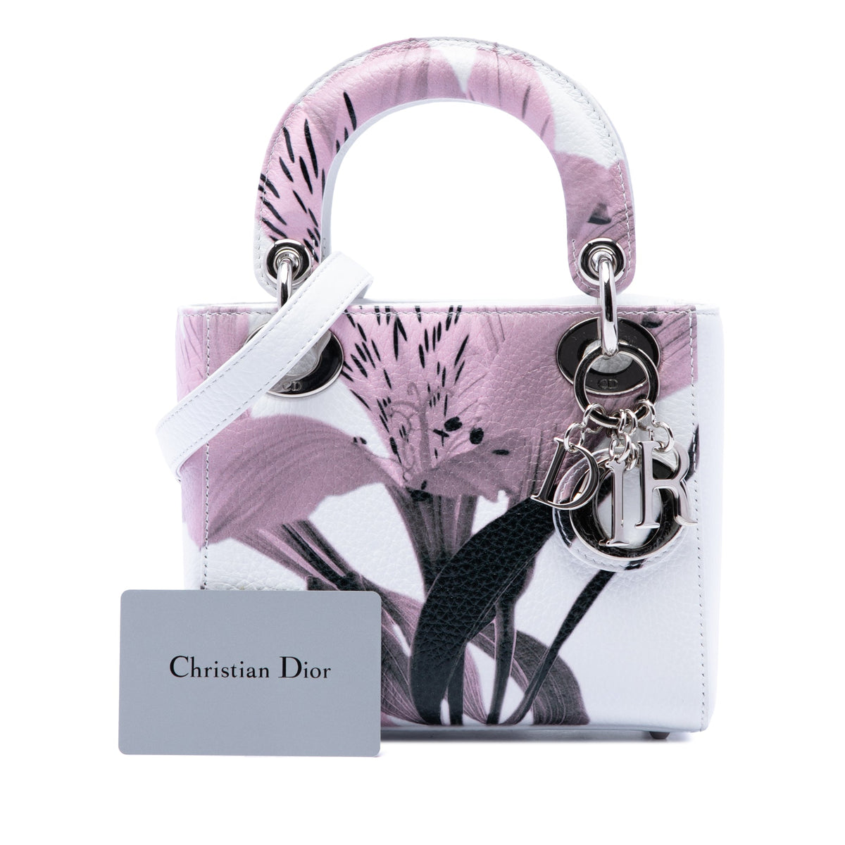 Dior Mini Deerskin Floral Printed Lady Dior