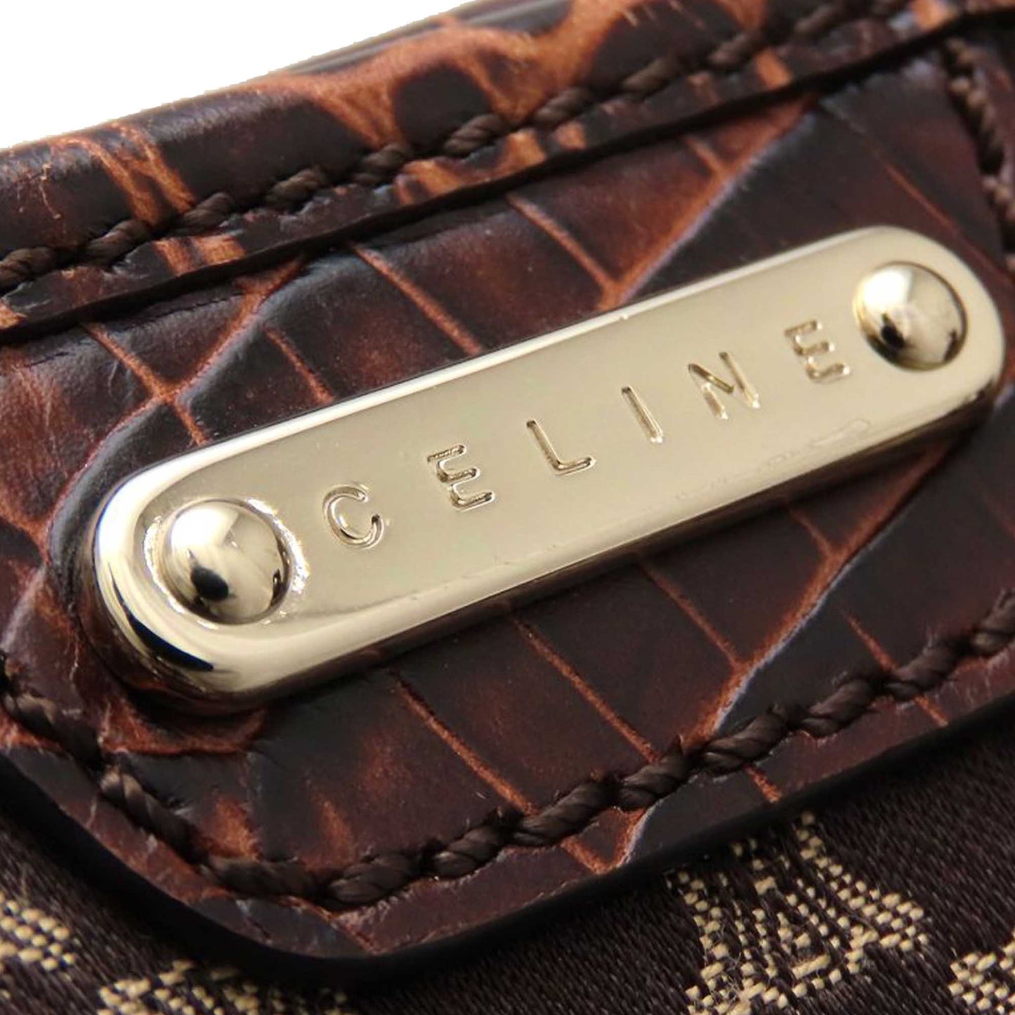 Celine Macadam Canvas Tote
