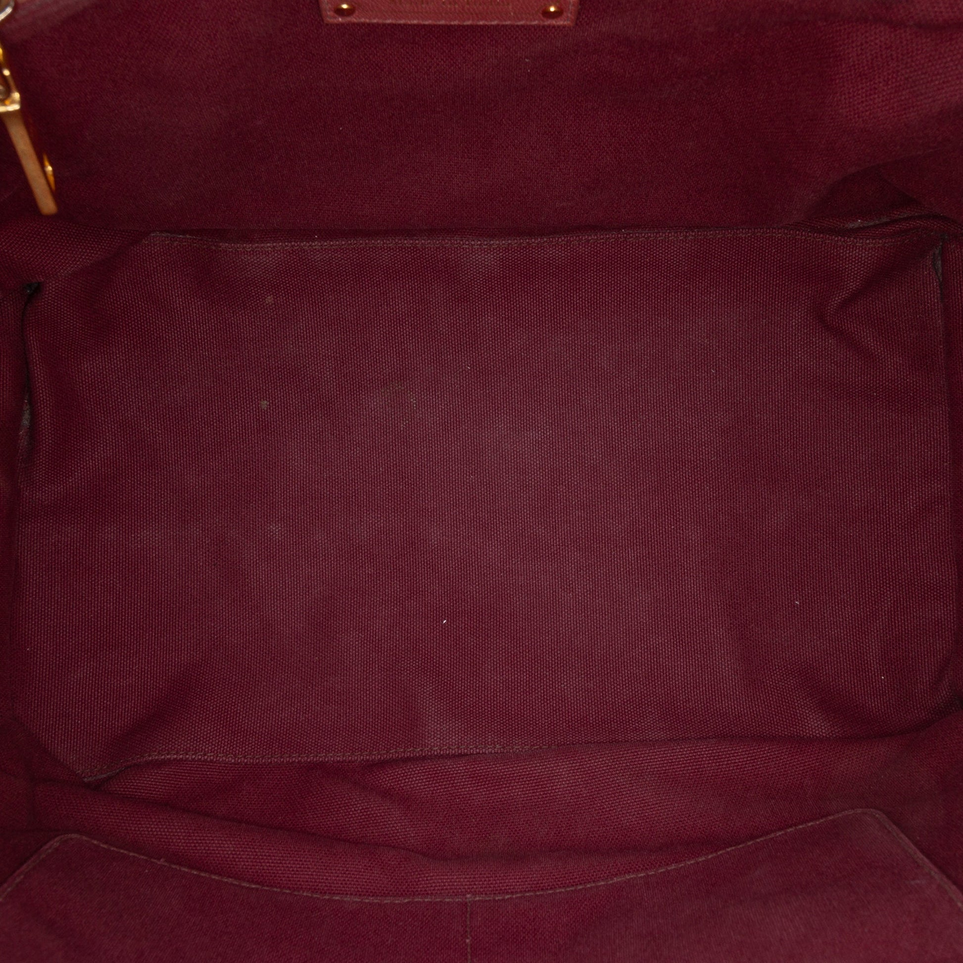 Prada Small Bicolor Woven Goatskin Madras Satchel