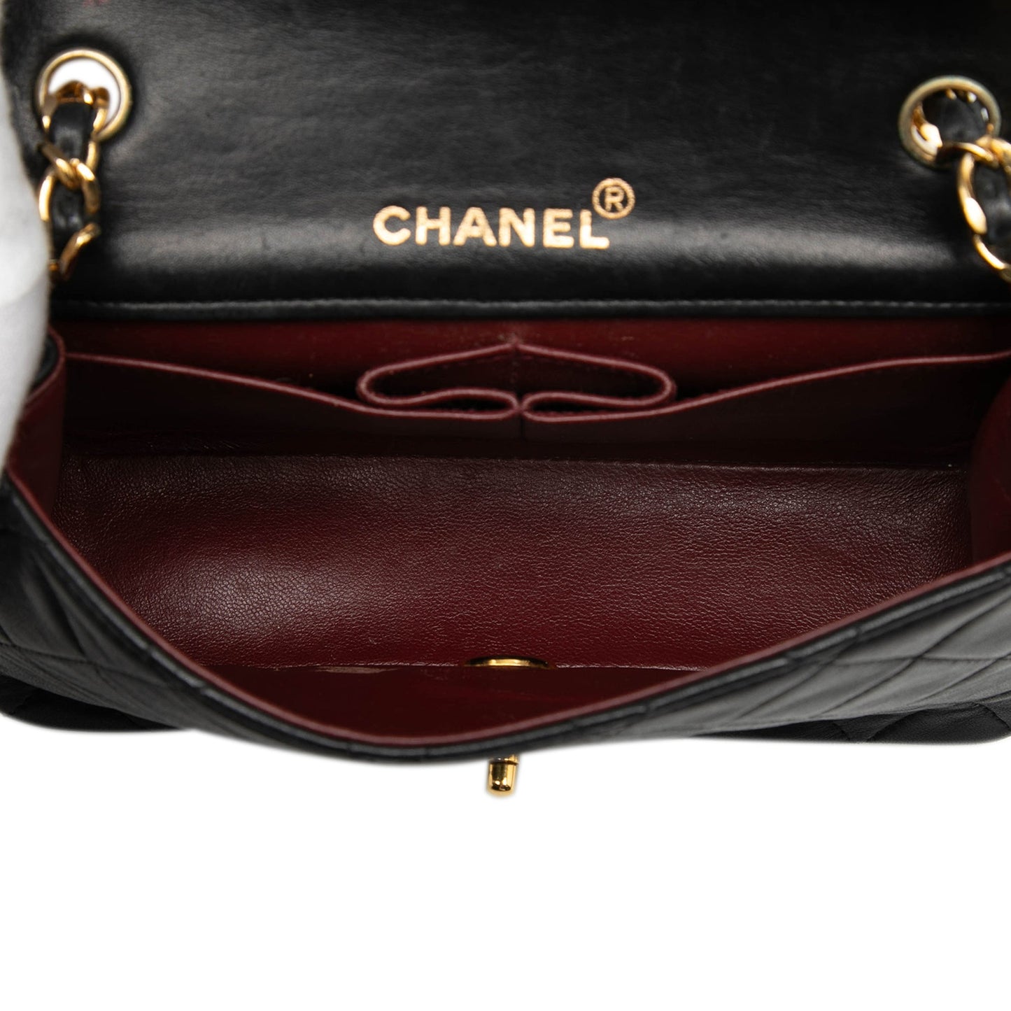 Chanel Mini CC Quilted Lambskin Full Flap