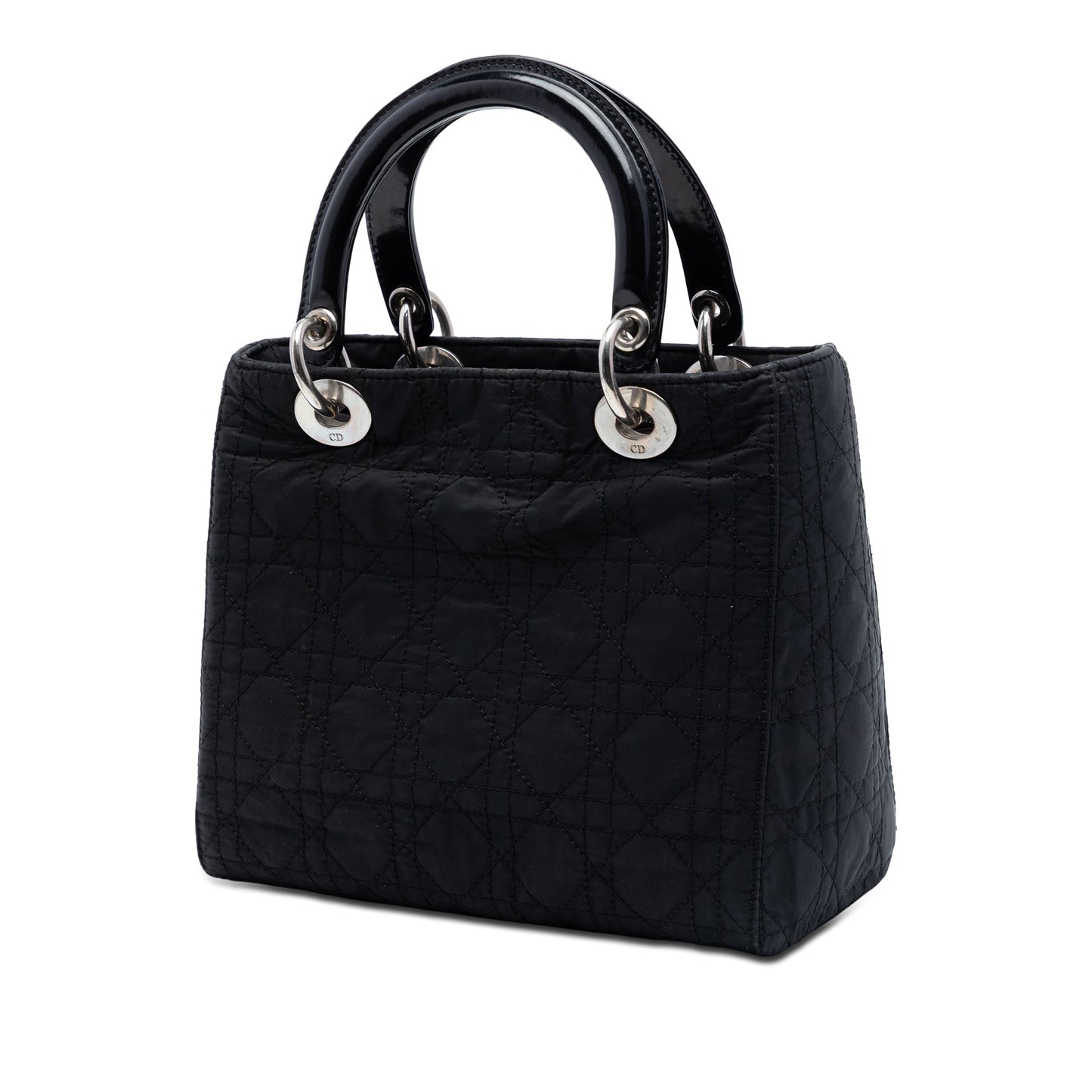 Dior Medium Nylon Cannage Lady Dior
