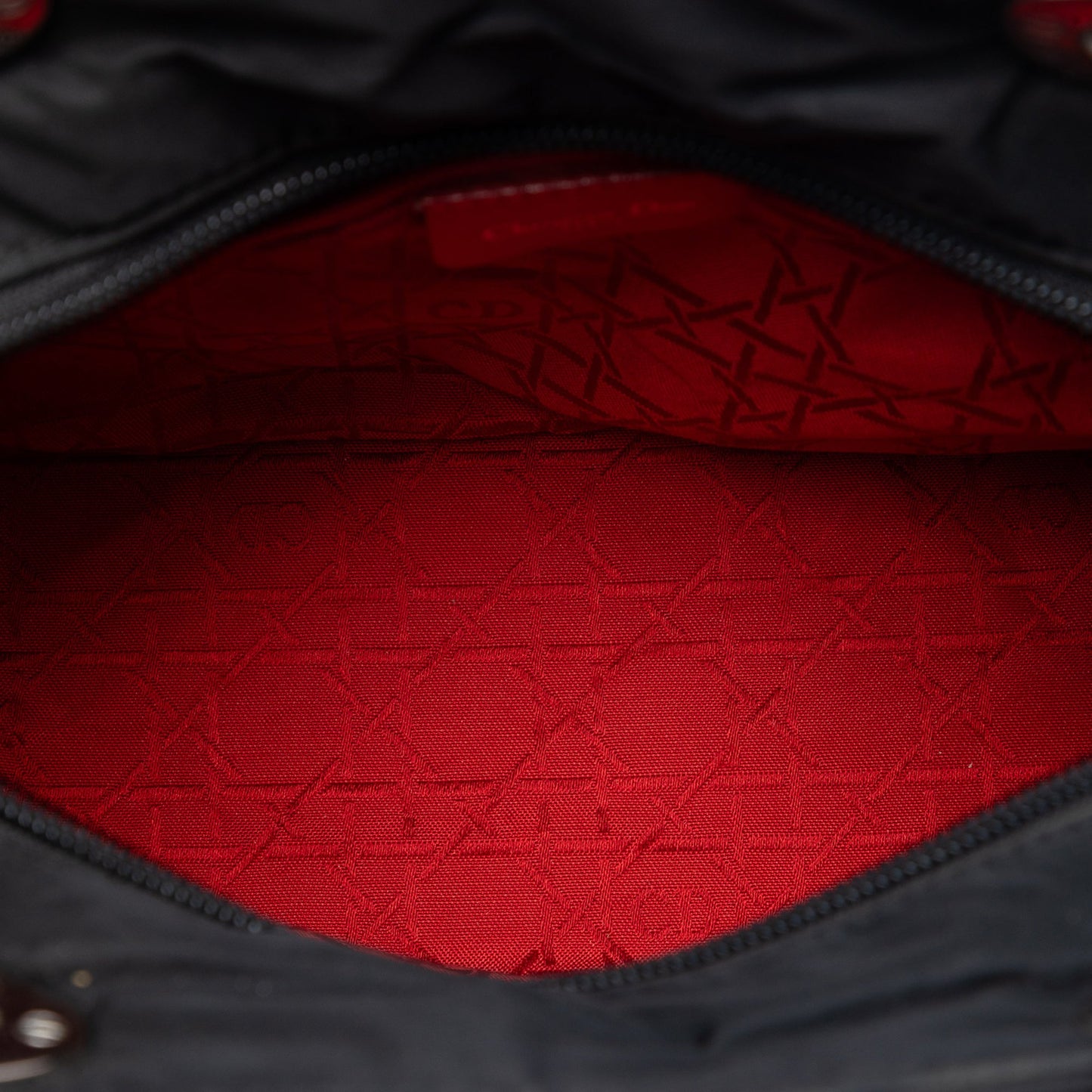 Dior Medium Nylon Cannage Lady Dior