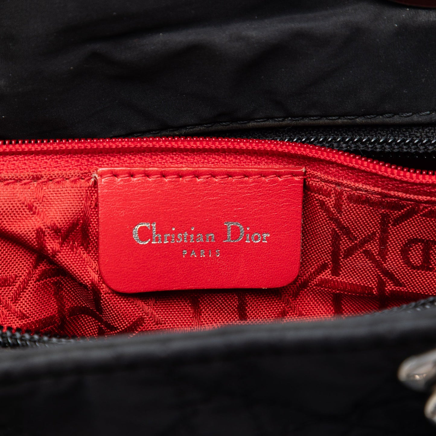 Dior Medium Nylon Cannage Lady Dior