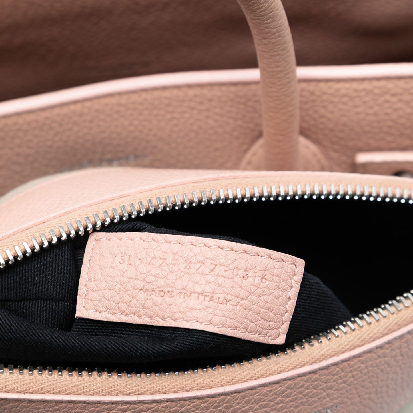 Saint Laurent Baby Grained Calfskin Sac De Jour Satchel