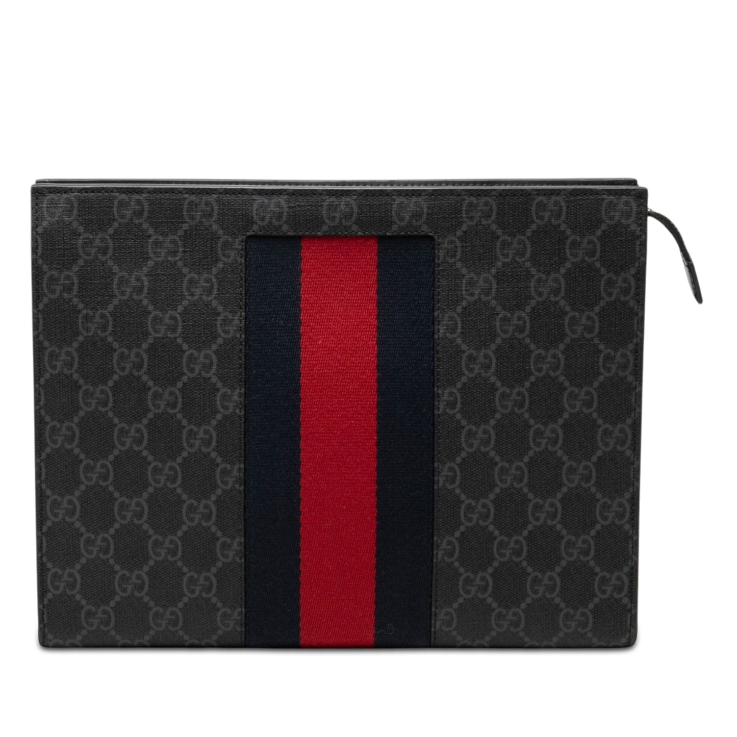 Gucci GG Supreme Web Clutch