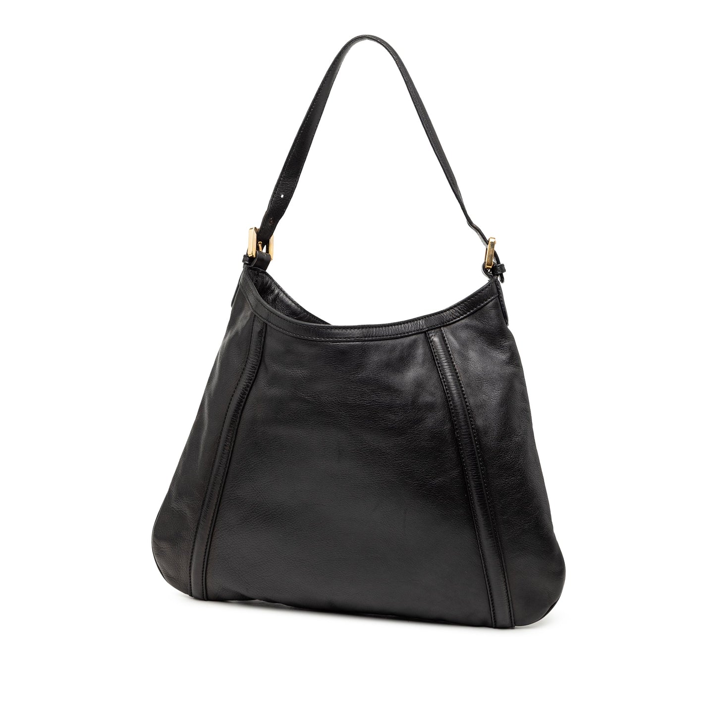 Gucci Calfskin Interlocking G Britt Shoulder Bag