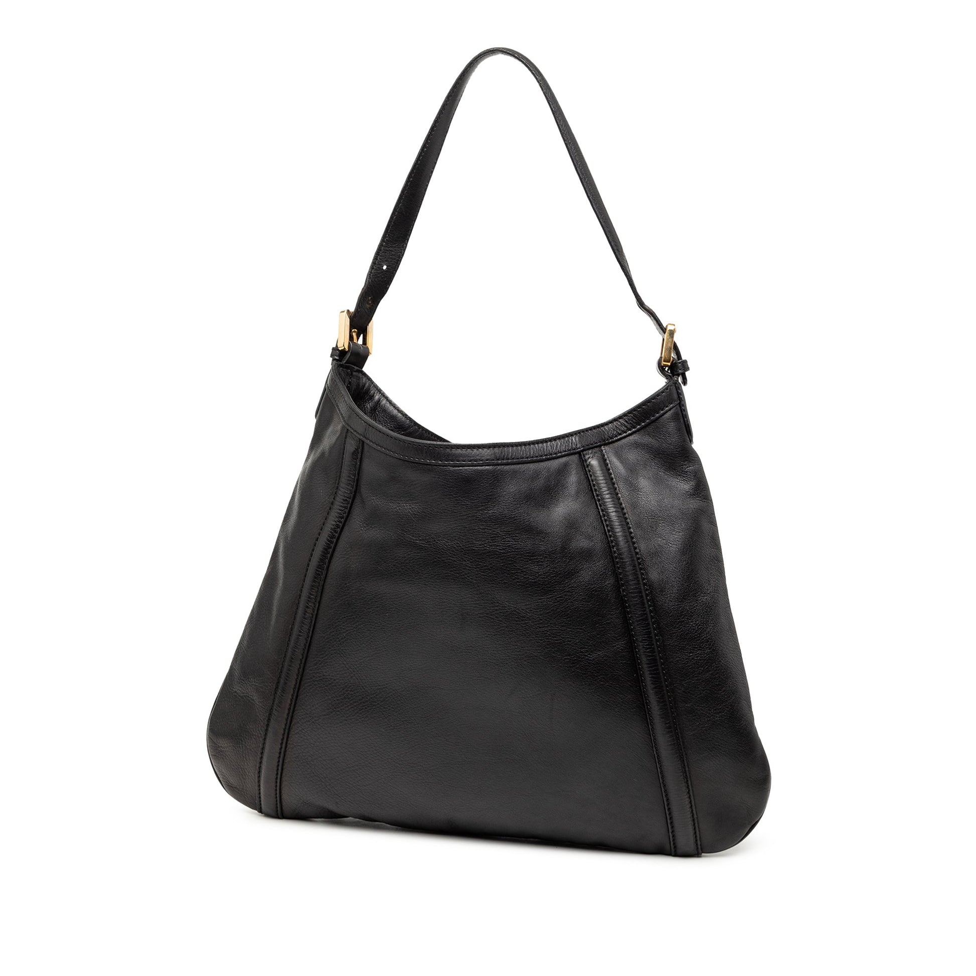 Gucci Calfskin Interlocking G Britt Shoulder Bag