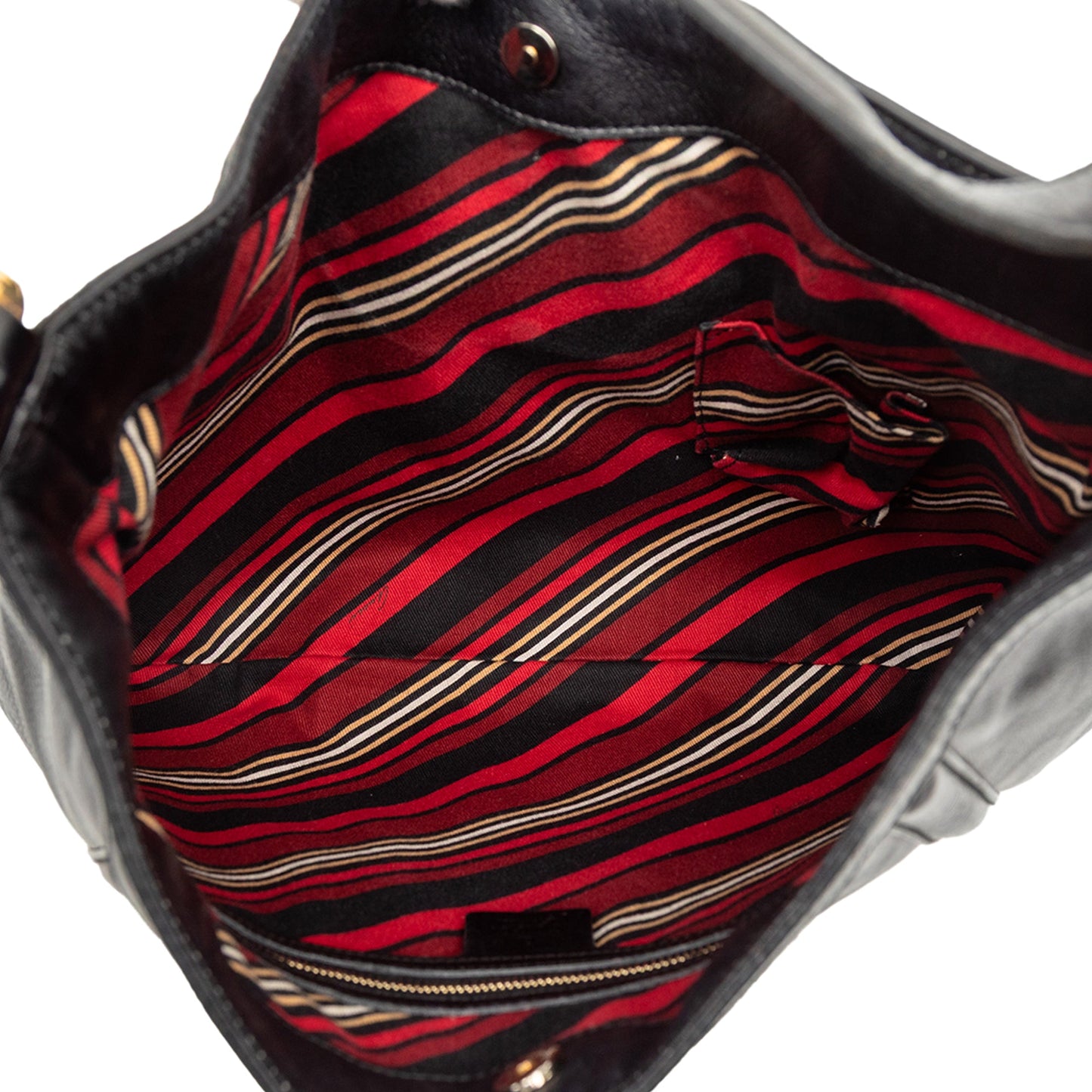 Gucci Calfskin Interlocking G Britt Shoulder Bag