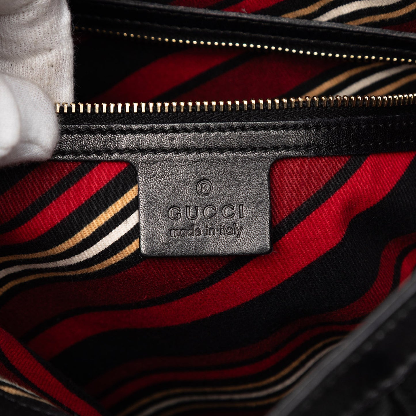Gucci Calfskin Interlocking G Britt Shoulder Bag