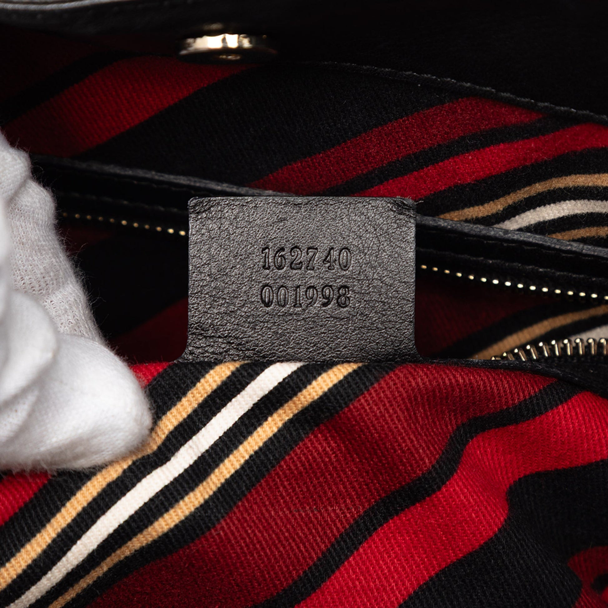 Gucci Calfskin Interlocking G Britt Shoulder Bag