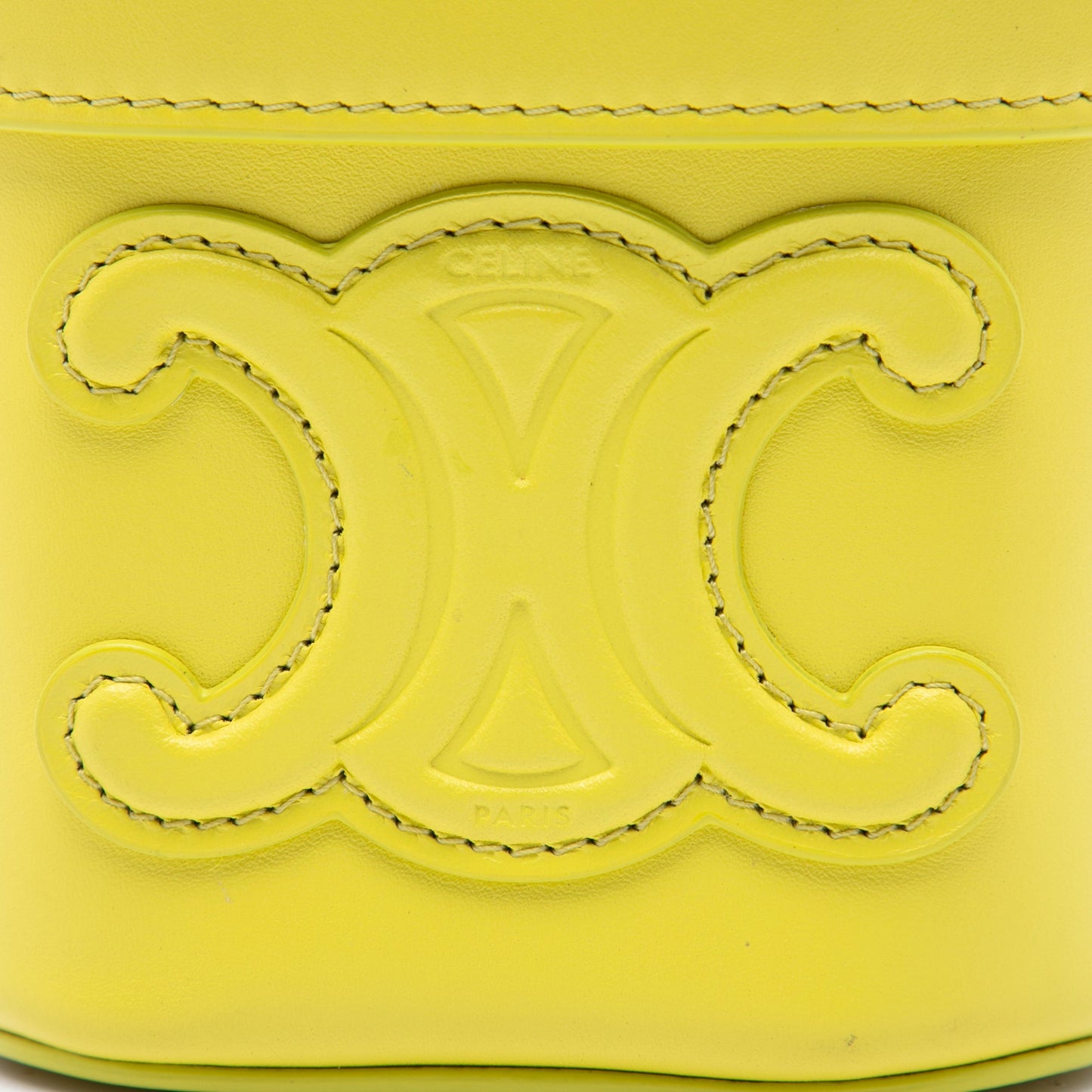 Celine Small Calfskin Cuir Triomphe Box Bag