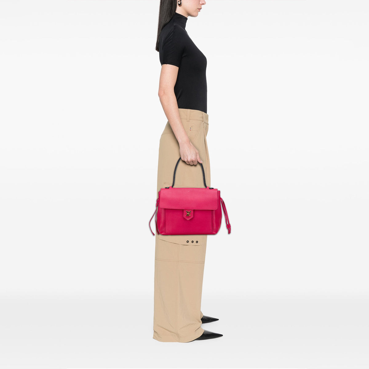 Louis Vuitton Calfskin Lockme PM