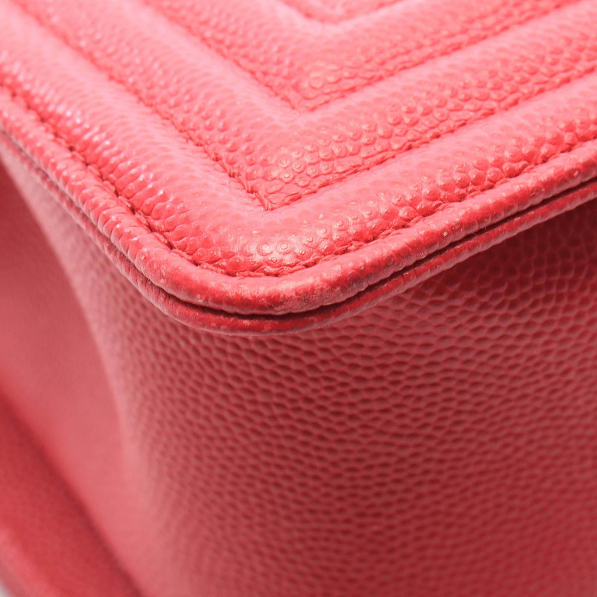 Chanel Old Medium Quilted Lambskin Boy Flap