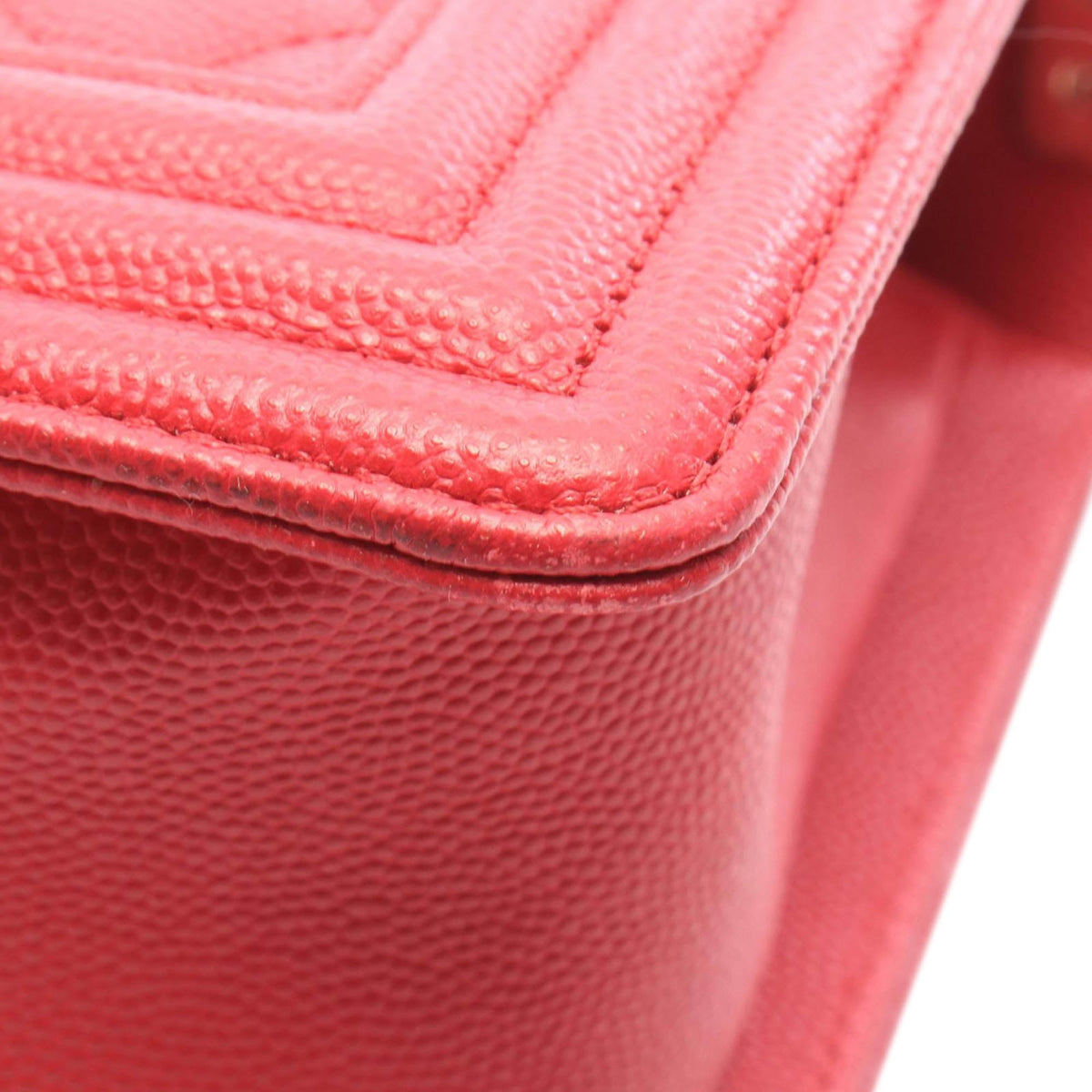 Chanel Old Medium Quilted Lambskin Boy Flap
