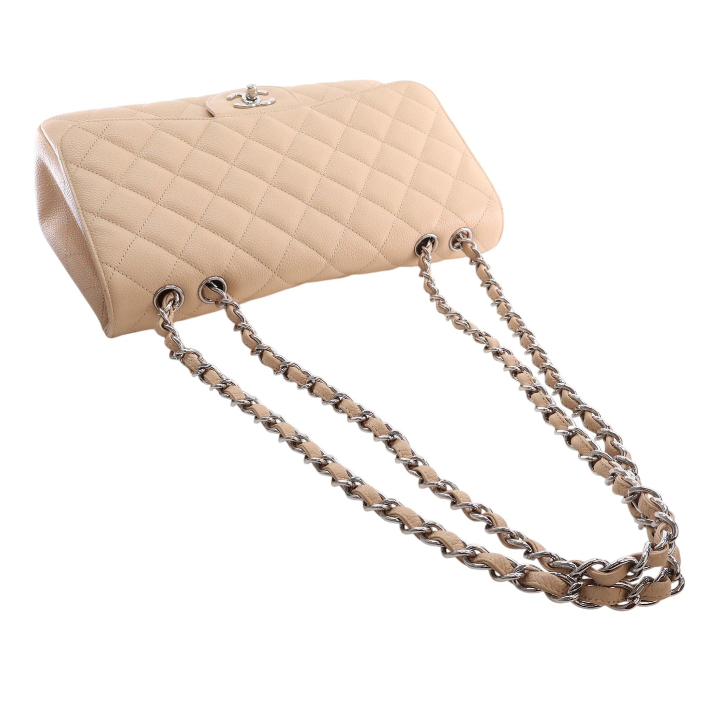 Chanel Jumbo Classic Caviar Single Flap